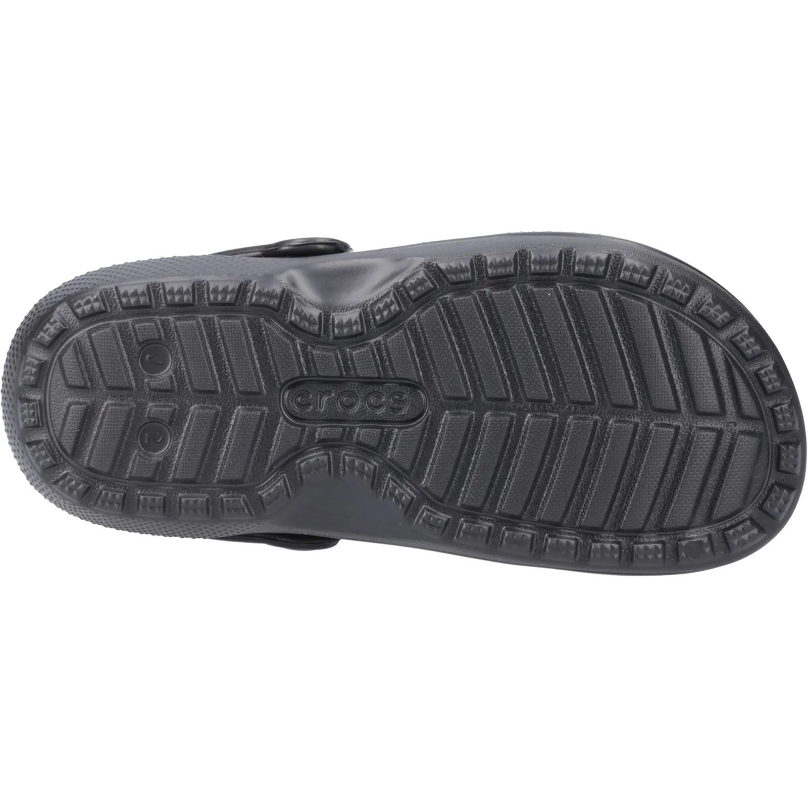 Crocs Classic Lined Thermoplastic Black/Buffalo Clogs - Image 3