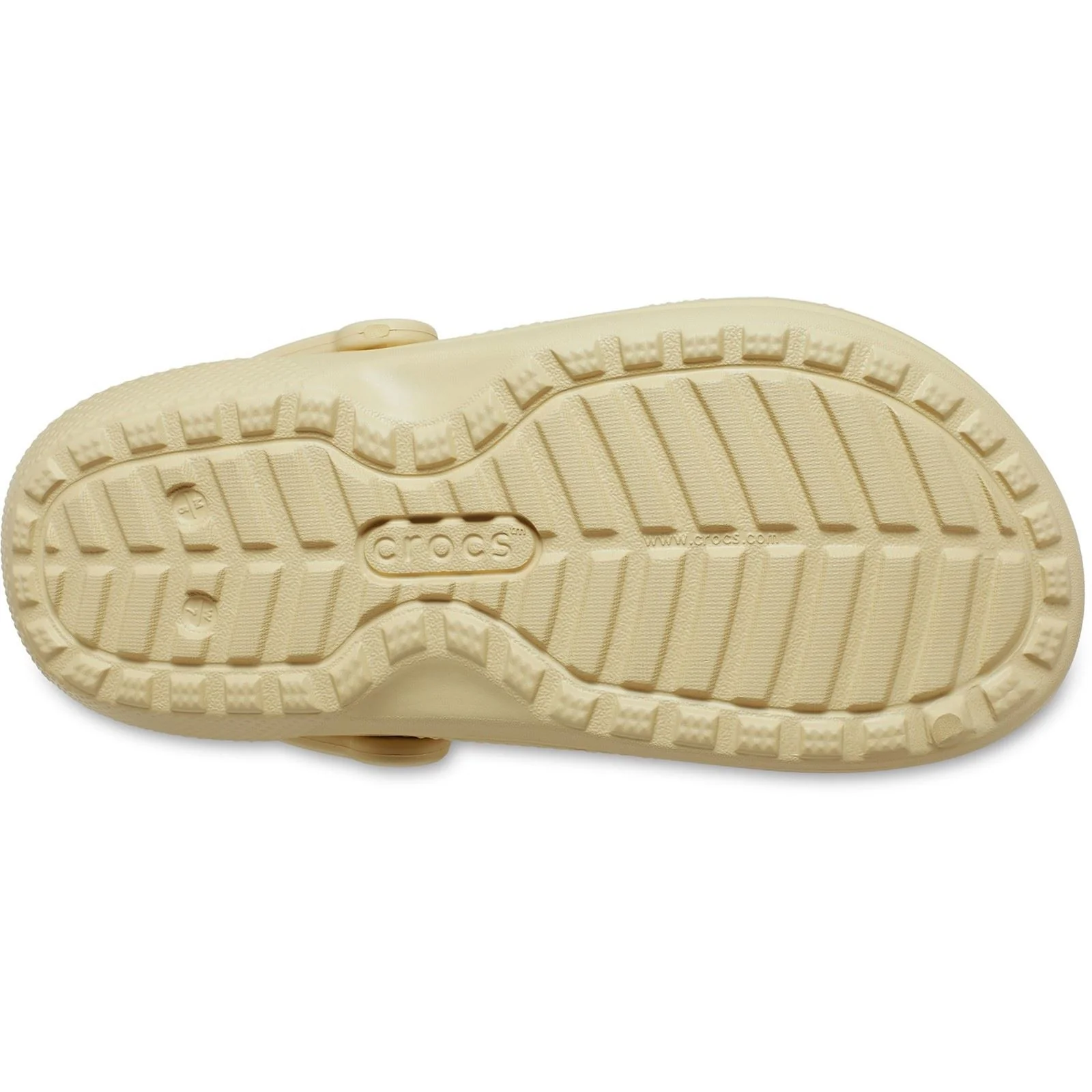 Crocs Classic Lined Thermoplastic Men's Sesame Clogs - Image 4