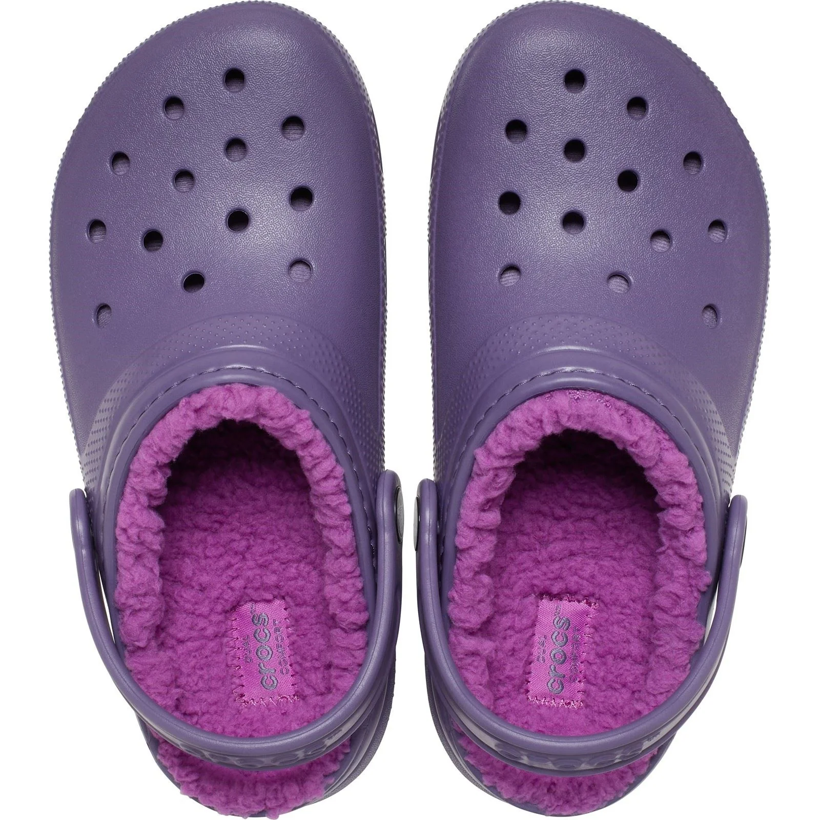 Crocs Classic Lined Thermoplastic Kid's Nightshade Clogs - Image 5