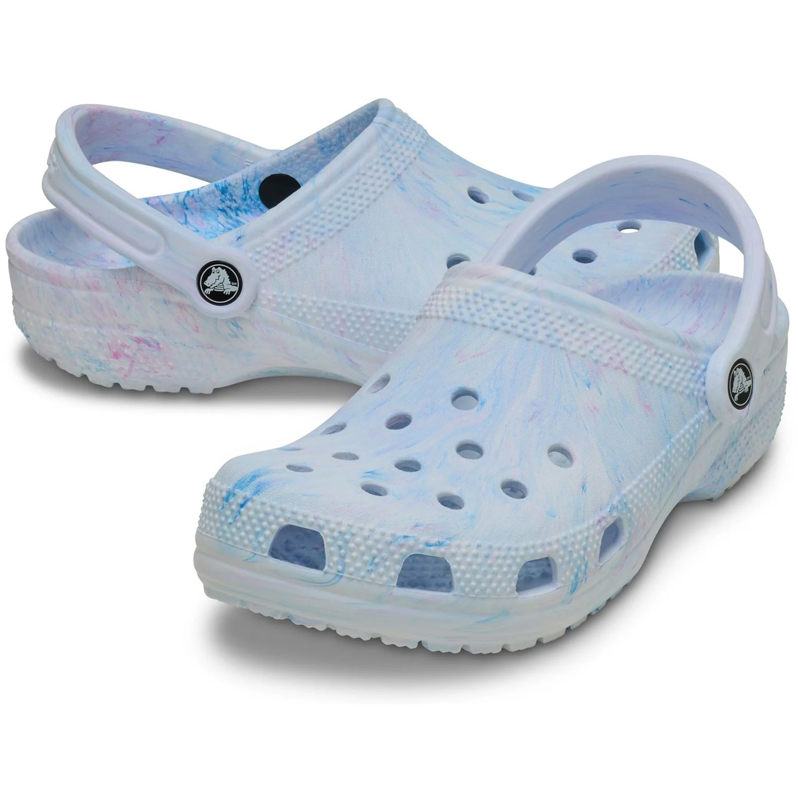 Crocs Classic Marbled EVA Women's Oxygen Clogs - Image 3