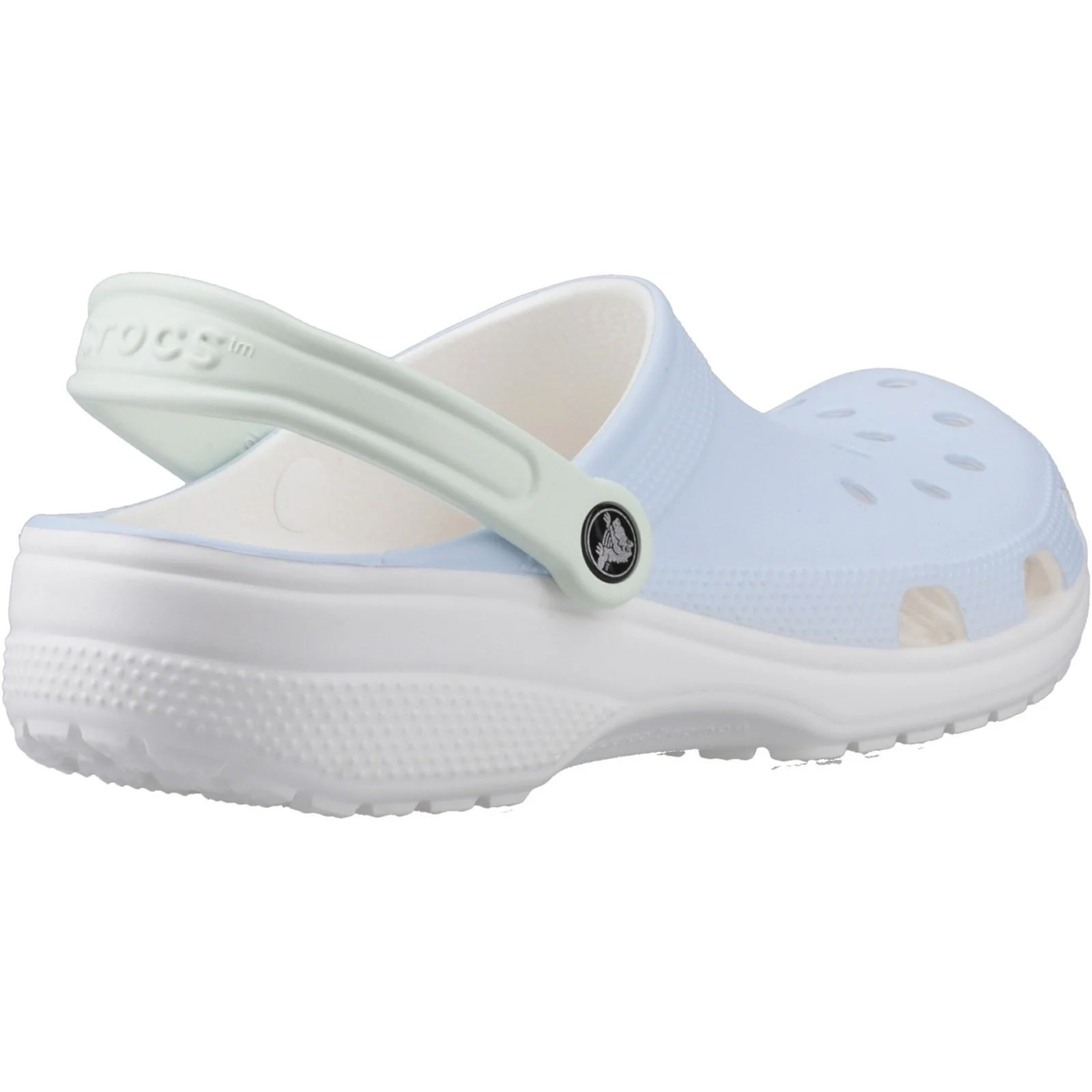 Crocs Classic Retro Sport EVA Women's Blue Frost Standard Clogs - Image 2