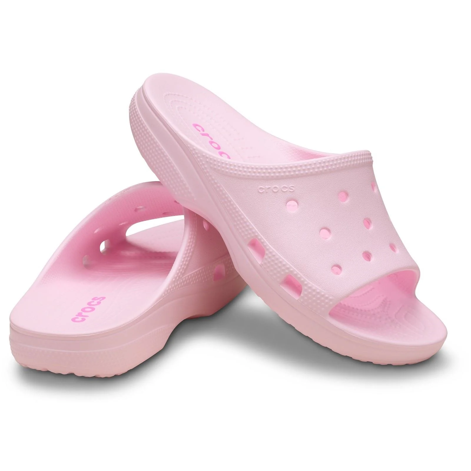 Crocs Classic Thermoplastic Women's Pink Milk Sandals - Image 3