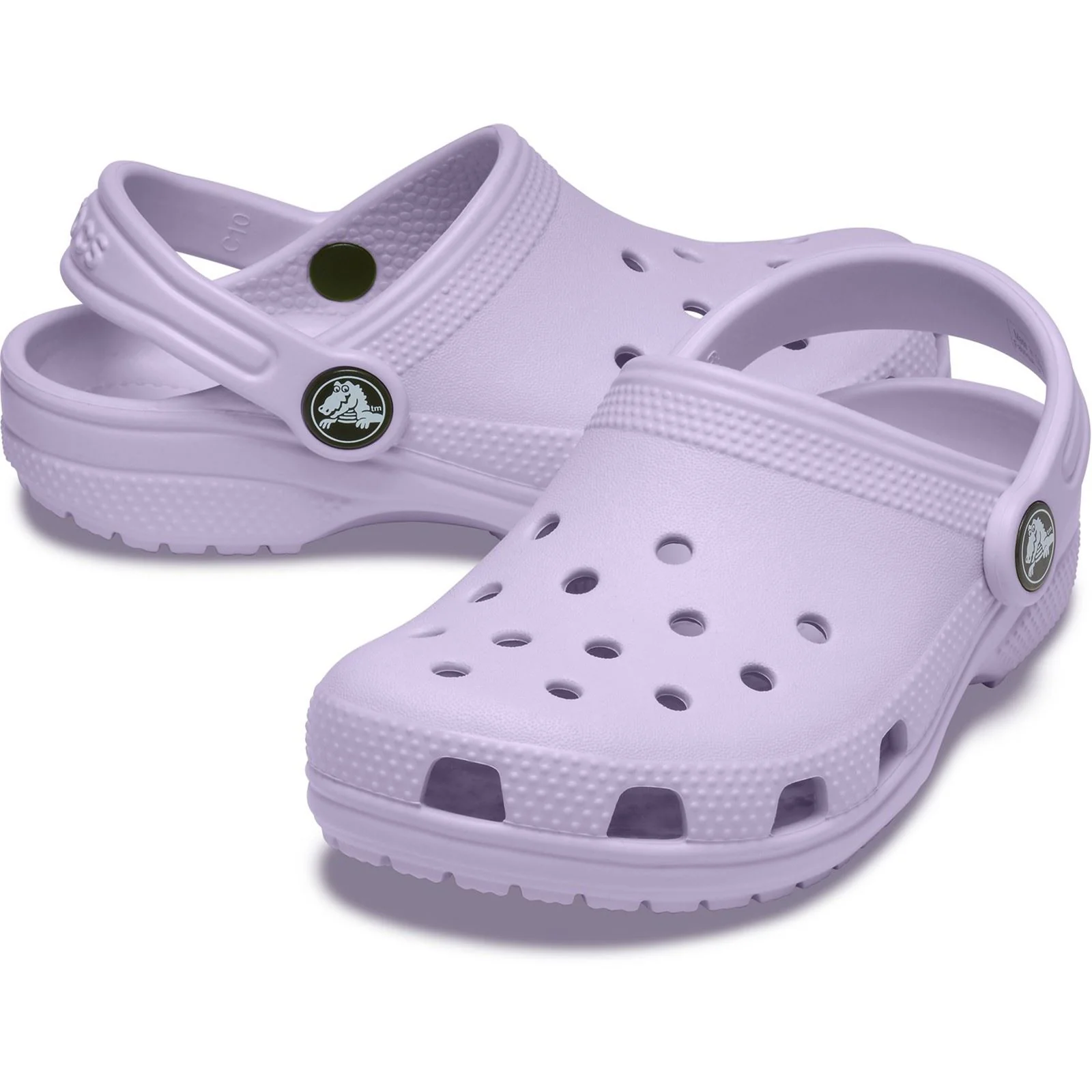 Crocs Classic Thermoplastic Lavender Loafers - Image 3