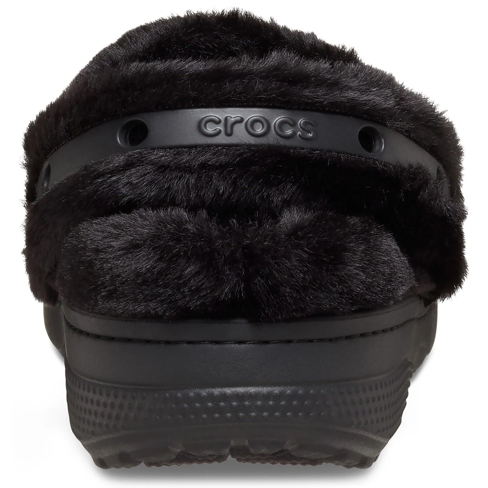 Crocs Classic Unfurgettable Polyester Black Clogs - Image 2