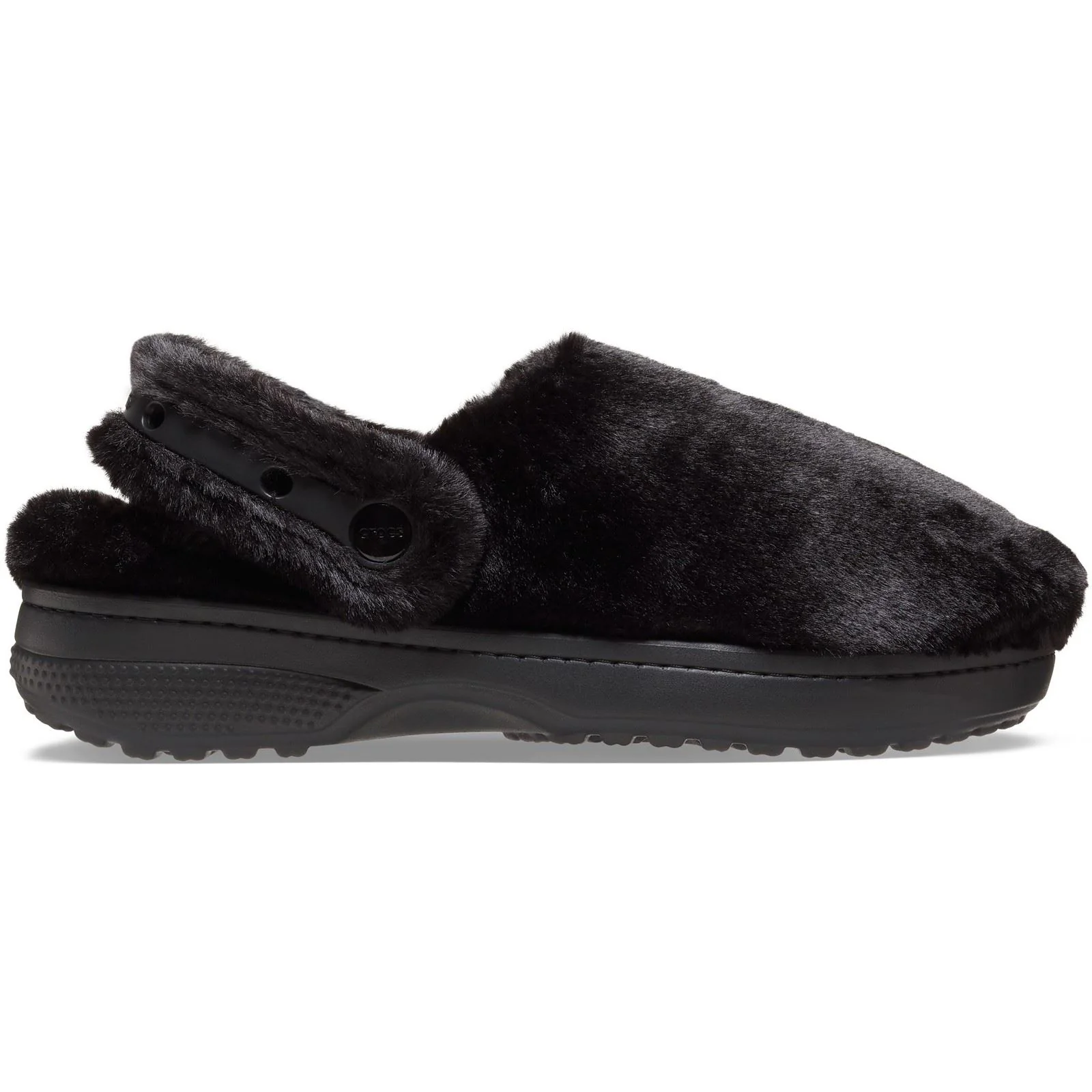 Crocs Classic Unfurgettable Polyester Black Clogs - Image 6