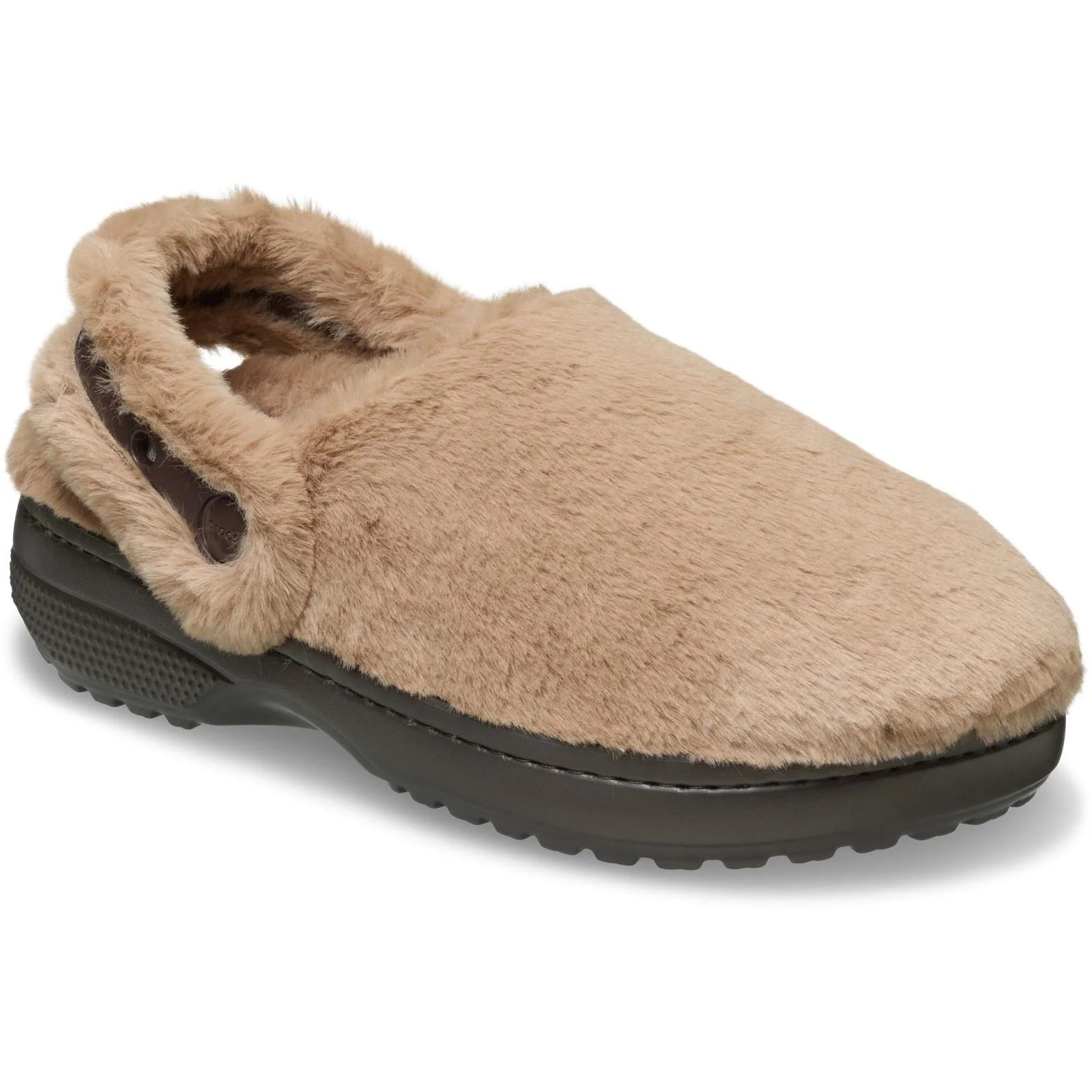 Crocs Classic Unfurgettable Polyester Women's Tan Clogs