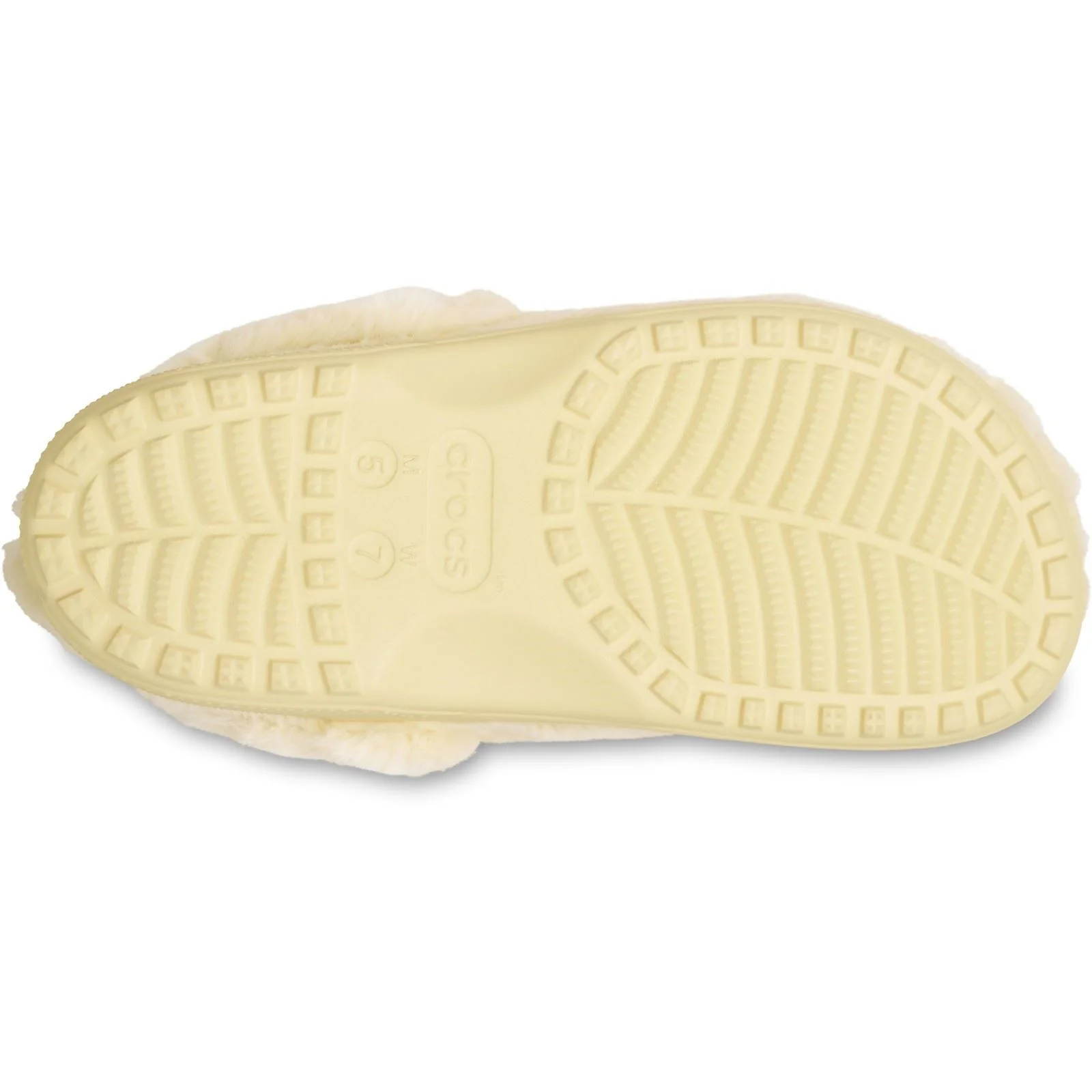 Crocs Classic Unfurgettable Polyester Women's Vanilla Clogs - Image 4