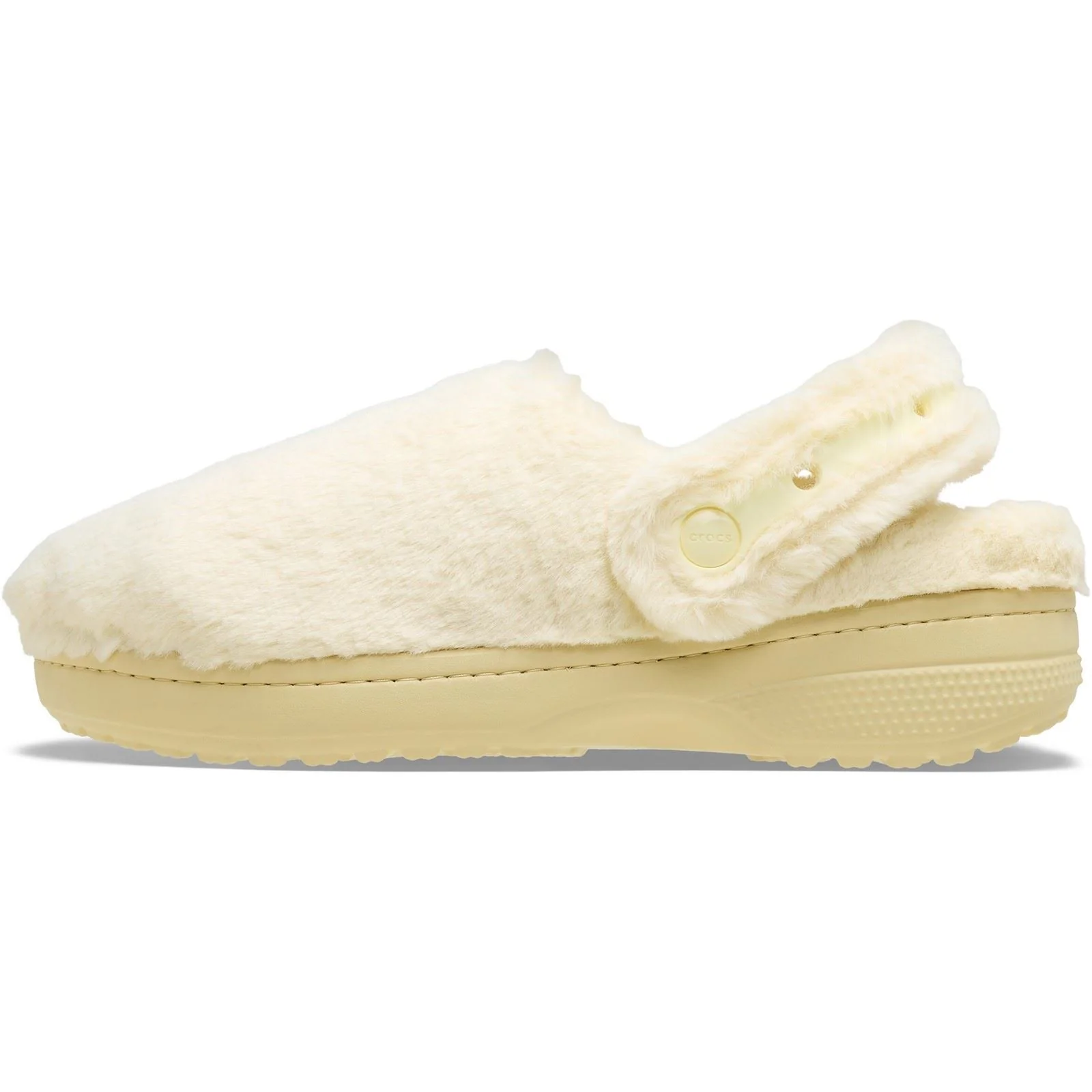 Crocs Classic Unfurgettable Polyester Women's Vanilla Clogs - Image 6
