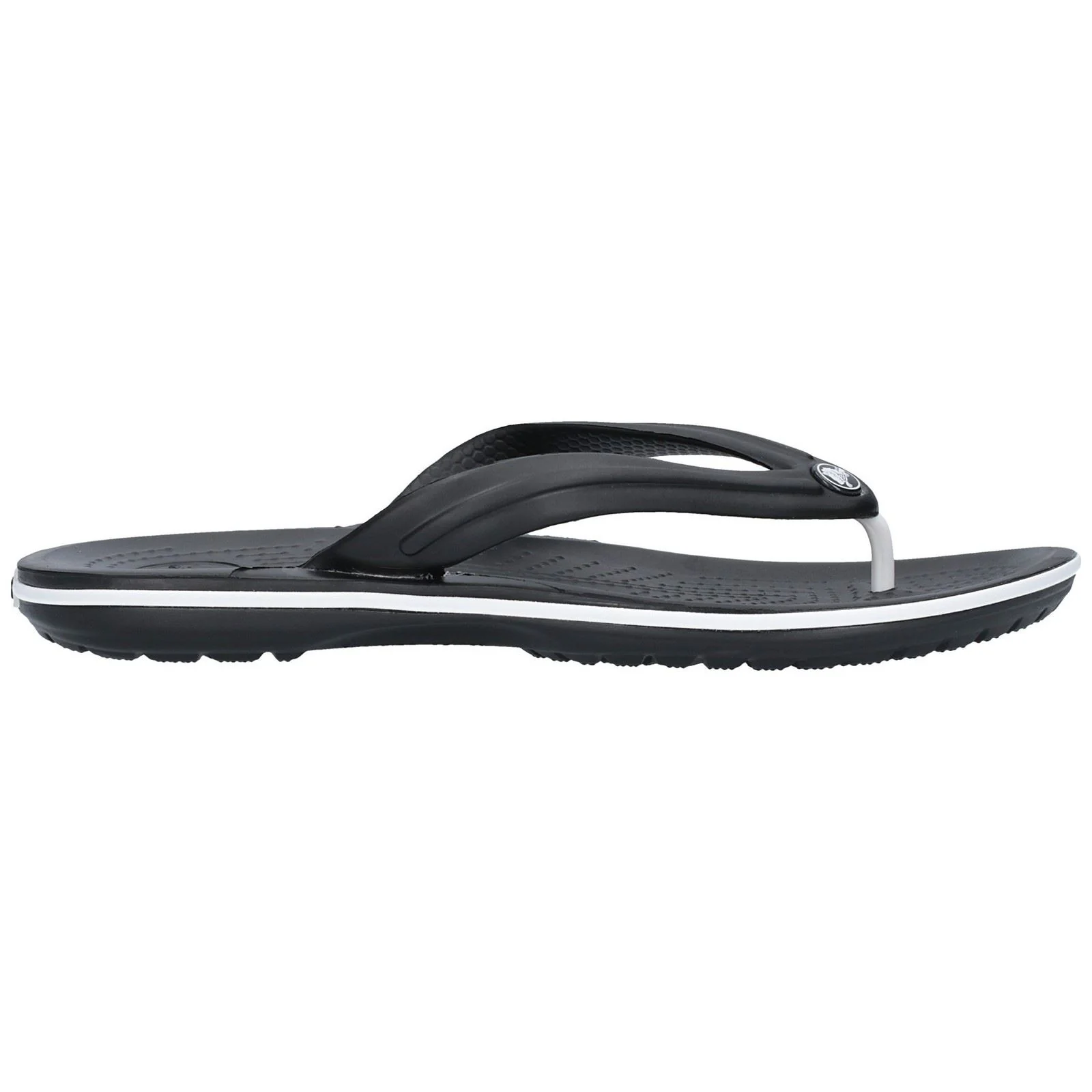 Crocs Crocband Flip in Black - Image 4