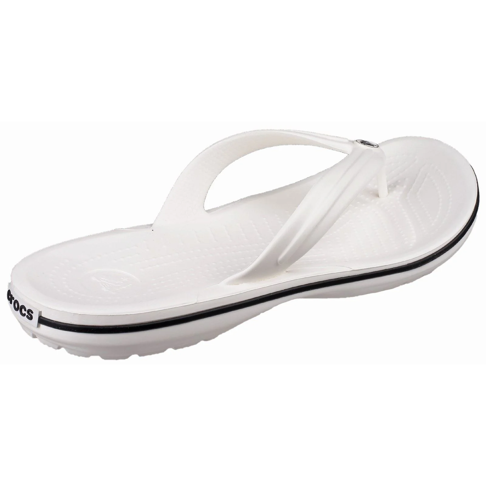 Crocs Crocband Flip in White - Image 2