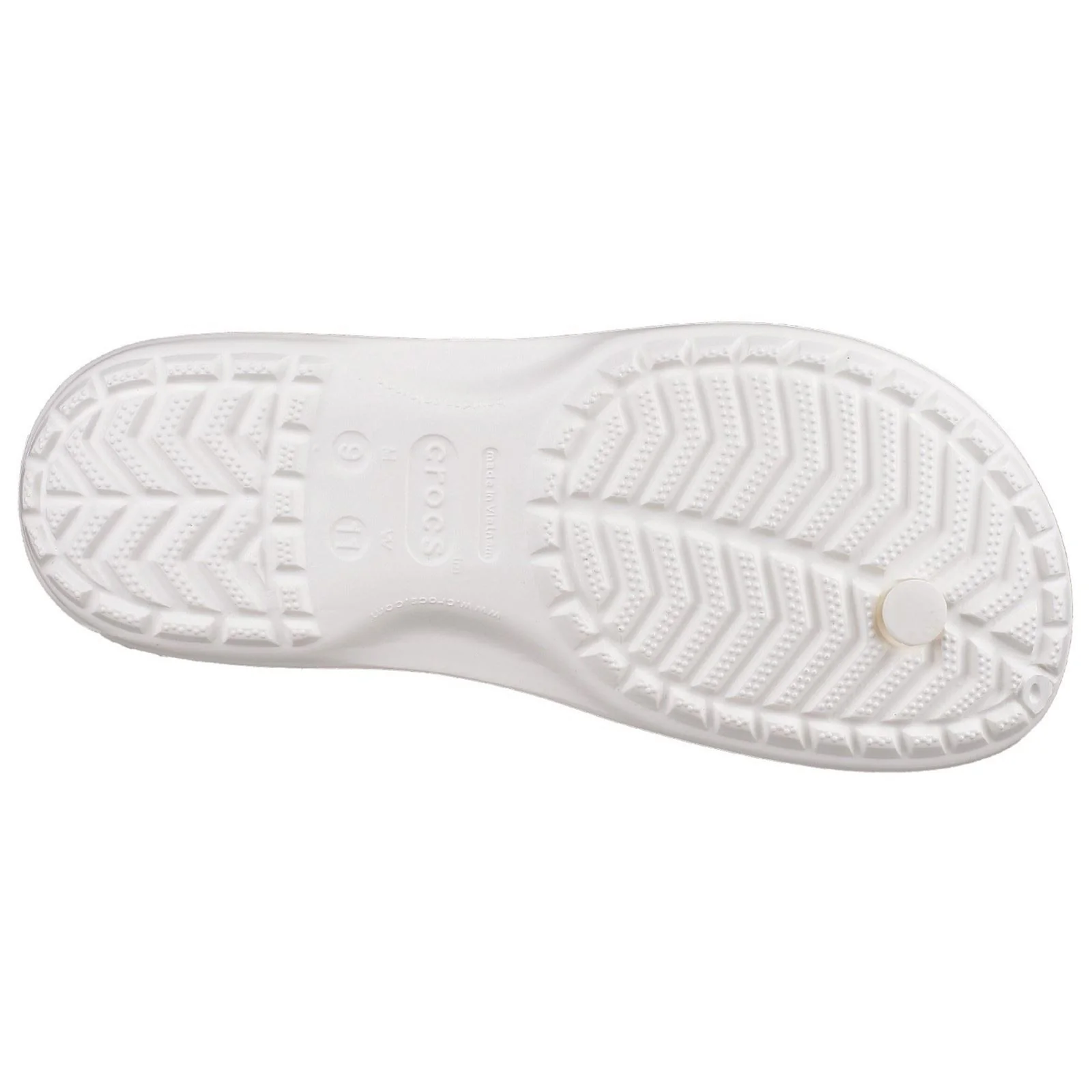 Crocs Crocband Flip in White - Image 4