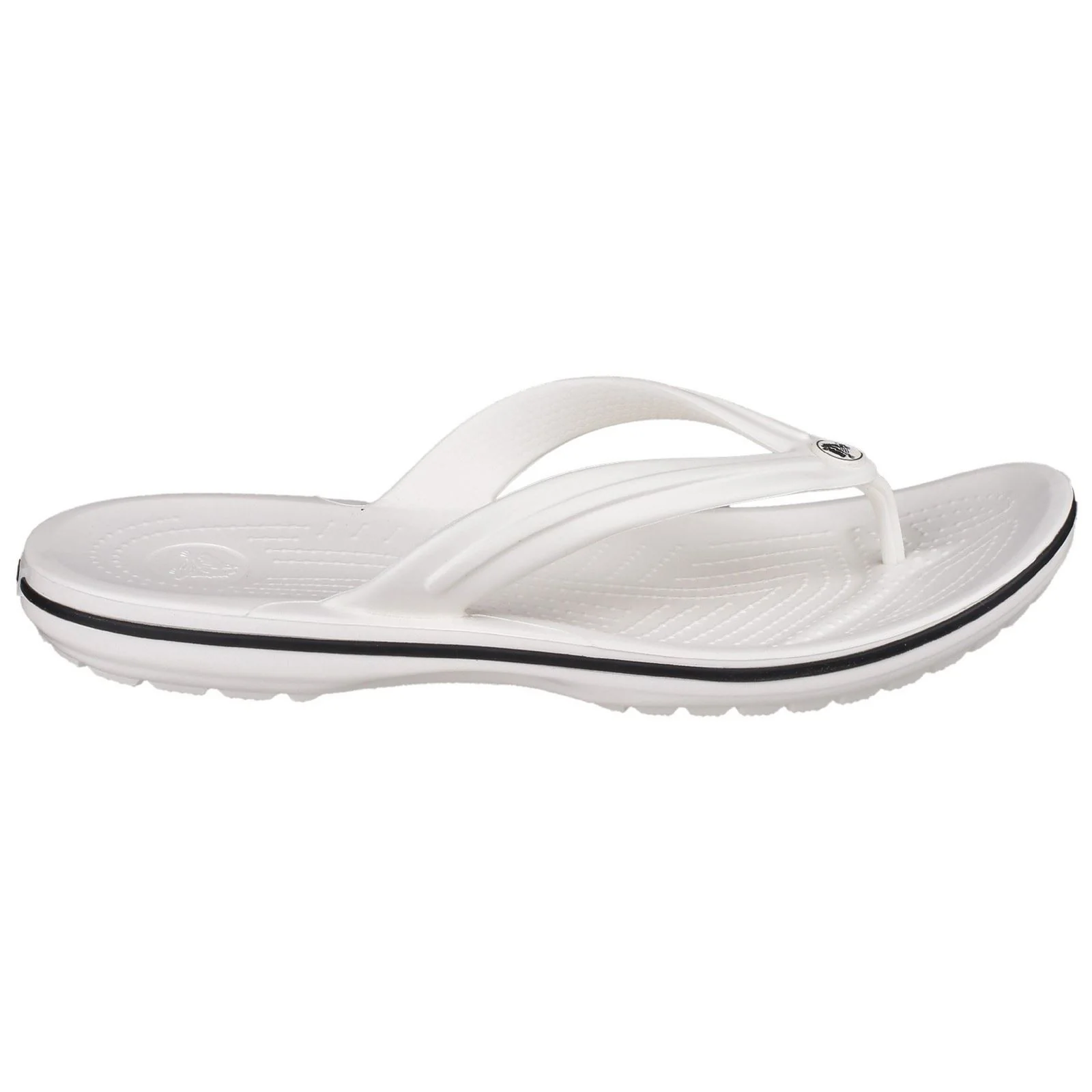 Crocs Crocband Flip in White - Image 5
