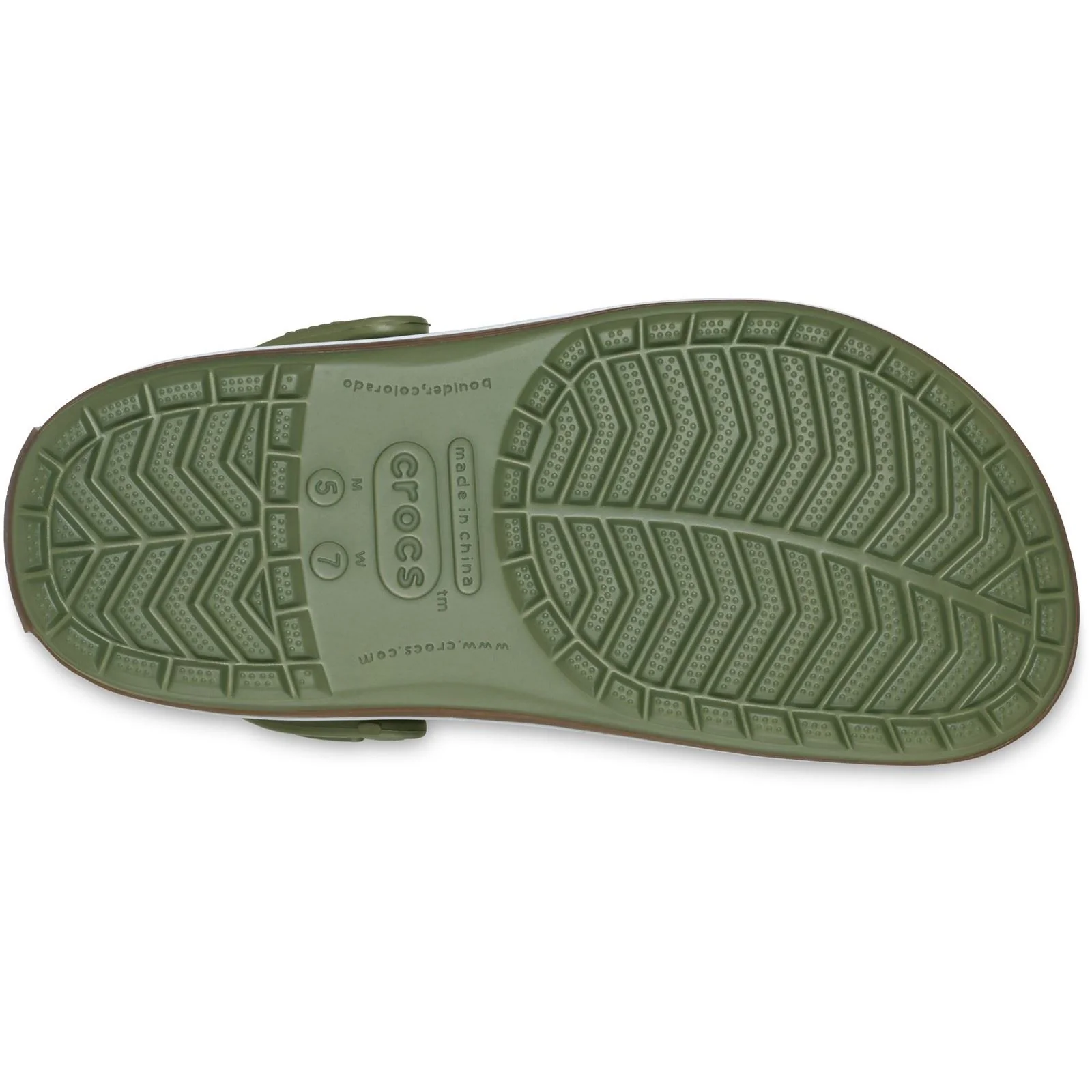 Crocs Crocband Gum Thermoplastic Men's Cargo Trainers - Image 4