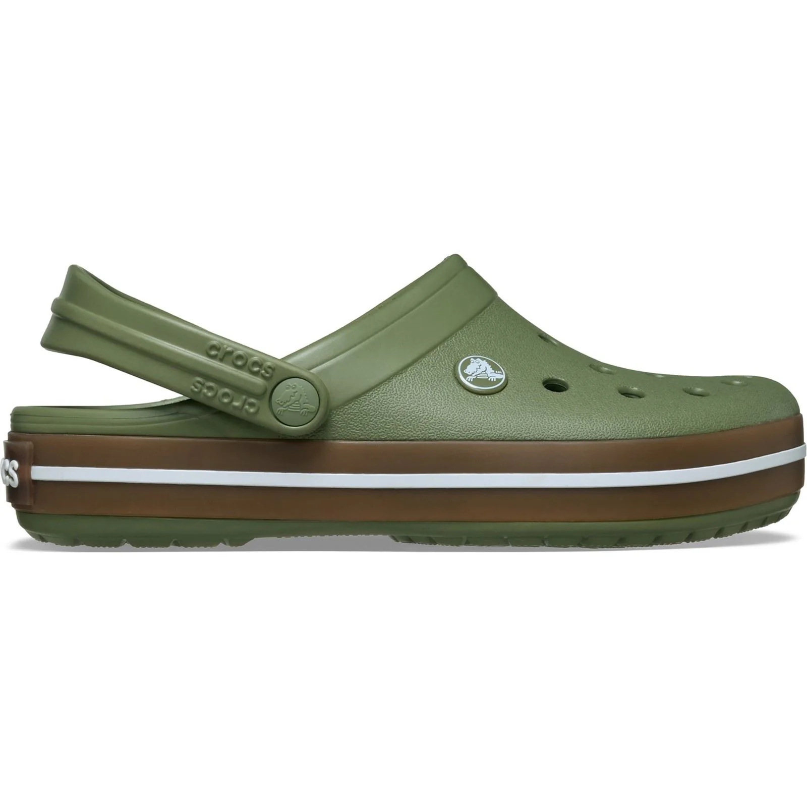Crocs Crocband Gum Thermoplastic Men's Cargo Trainers - Image 7