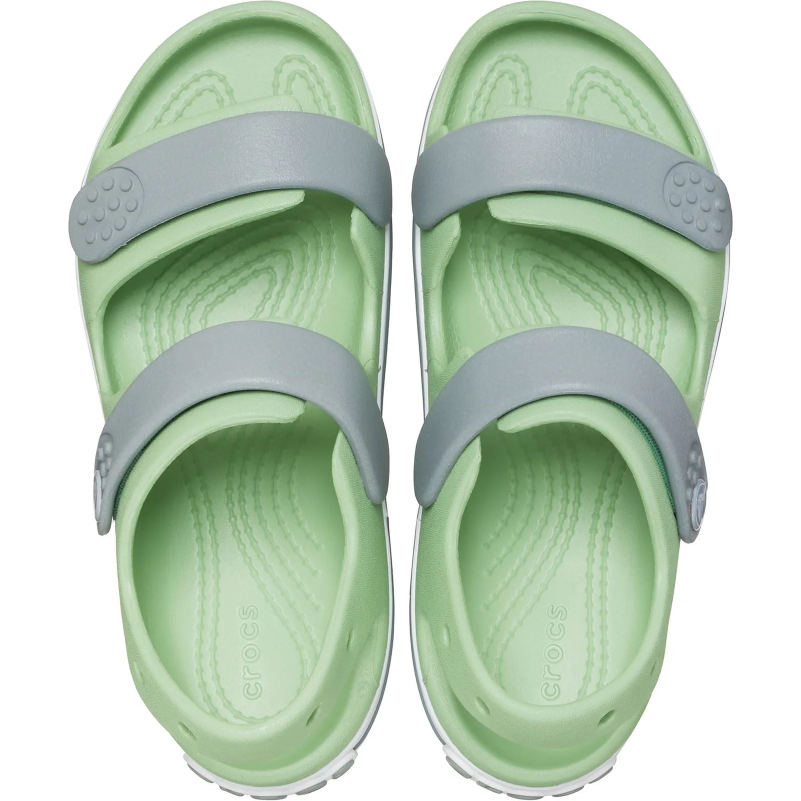 Crocs Crocband Play Thermoplastic Fair Green/Dusty Green Sandals - Image 5