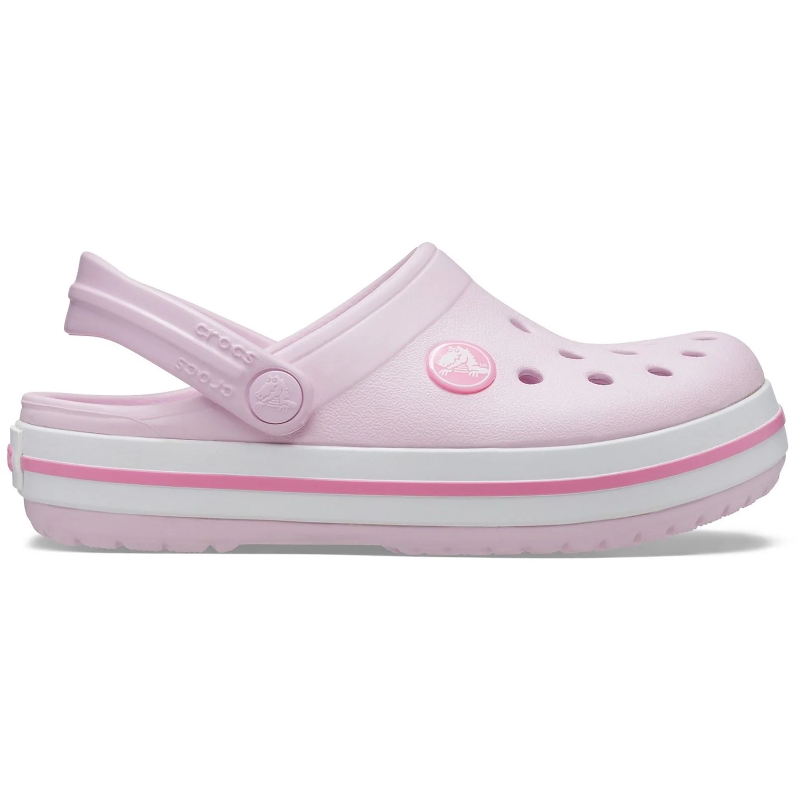 Crocs Crocband Thermoplastic Ballerina Pink Loafers - Image 7