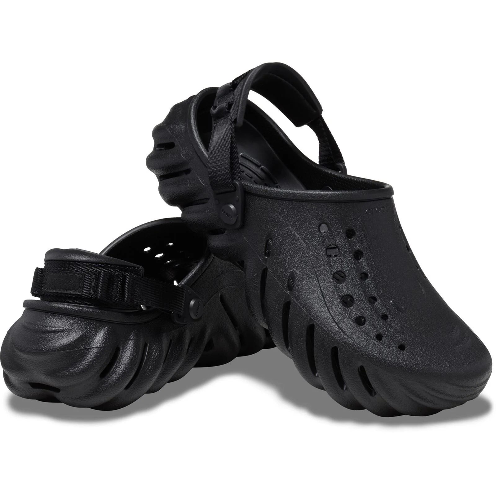 Crocs Echo Thermoplastic Black Clogs - Image 3