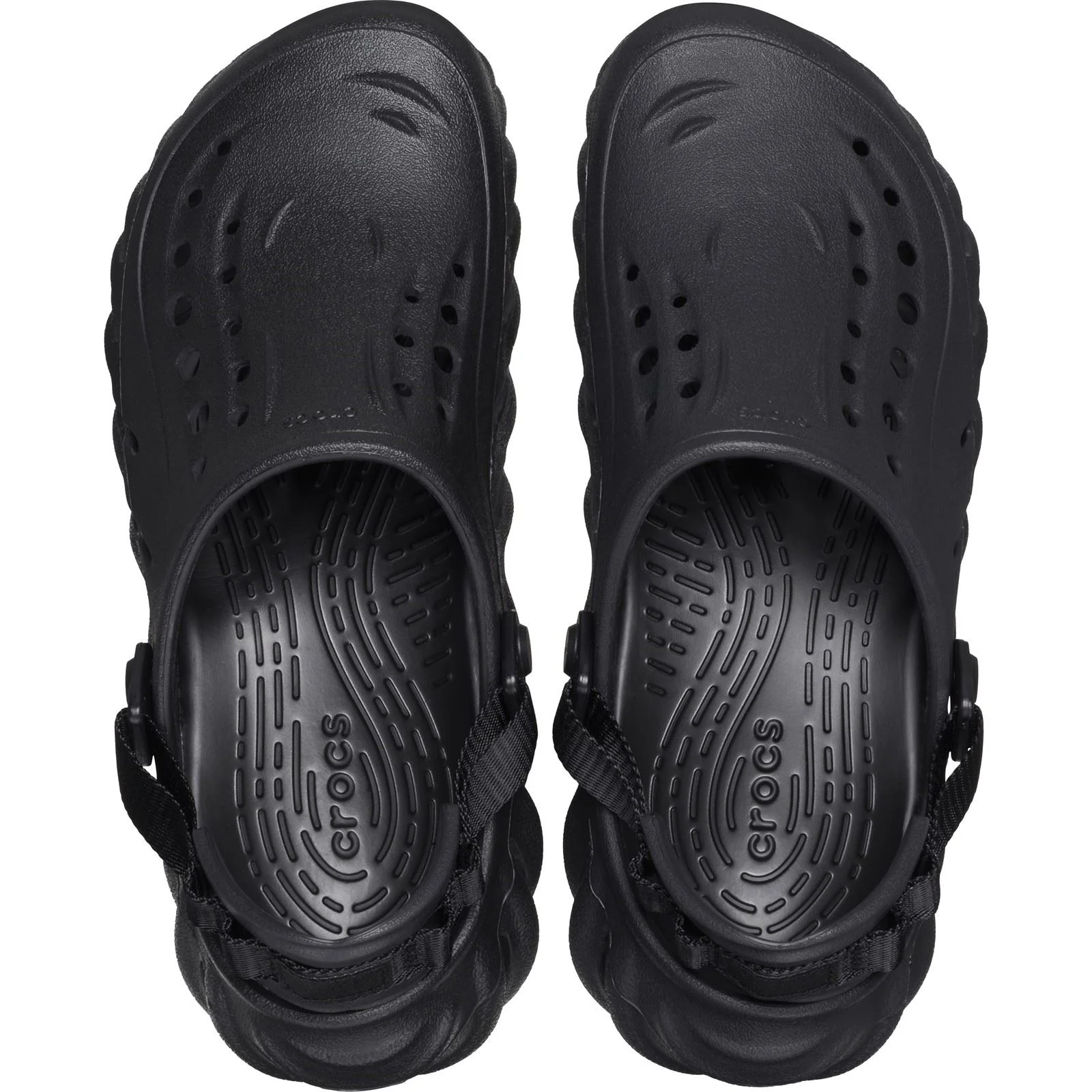 Crocs Echo Thermoplastic Black Clogs - Image 5