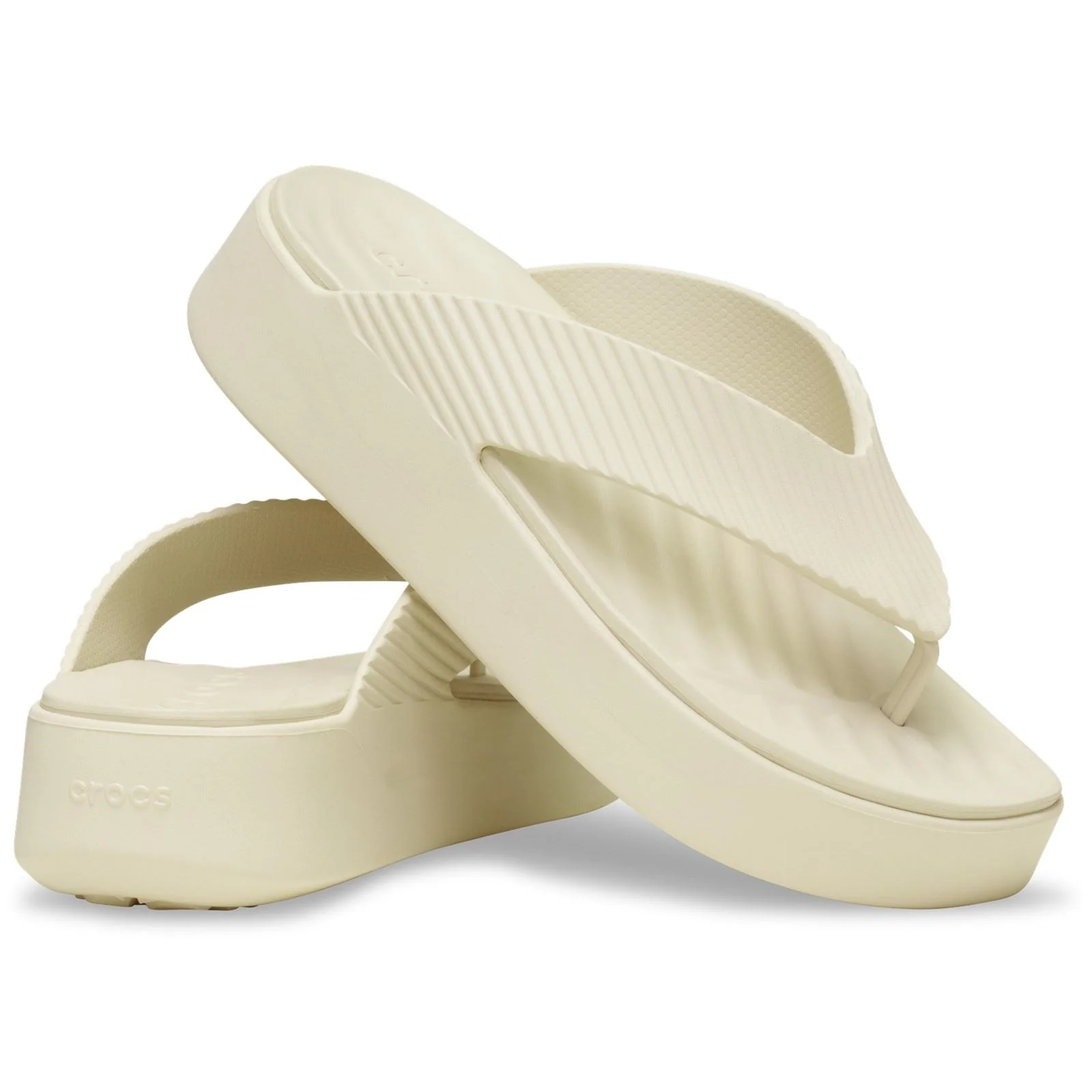 Crocs Getaway Platform Thermoplastic Women's Sandstone Sandals - Image 3