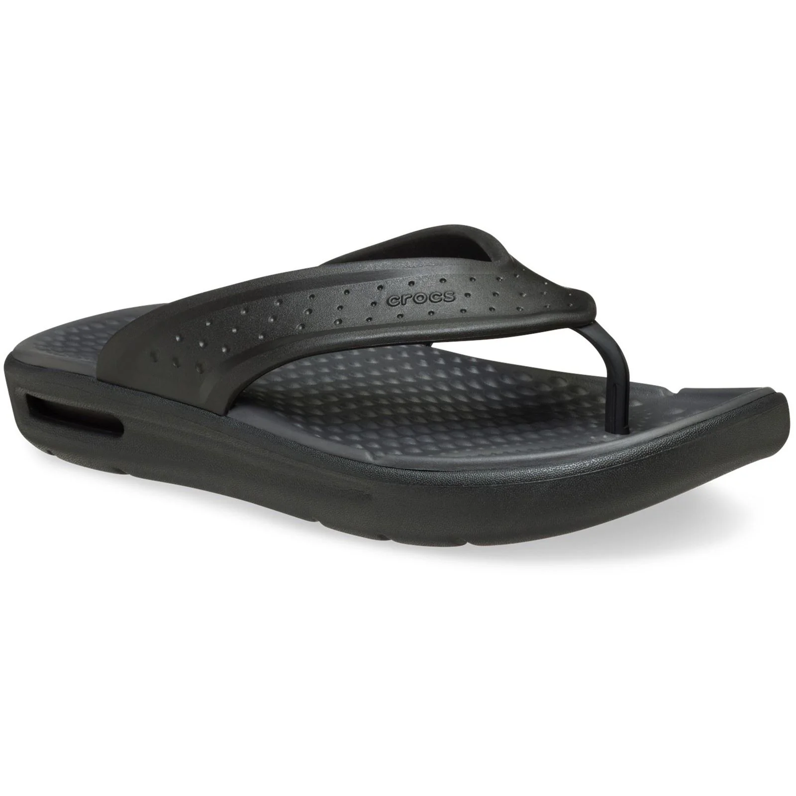 Crocs InMotion Flip Men's Black Sandals