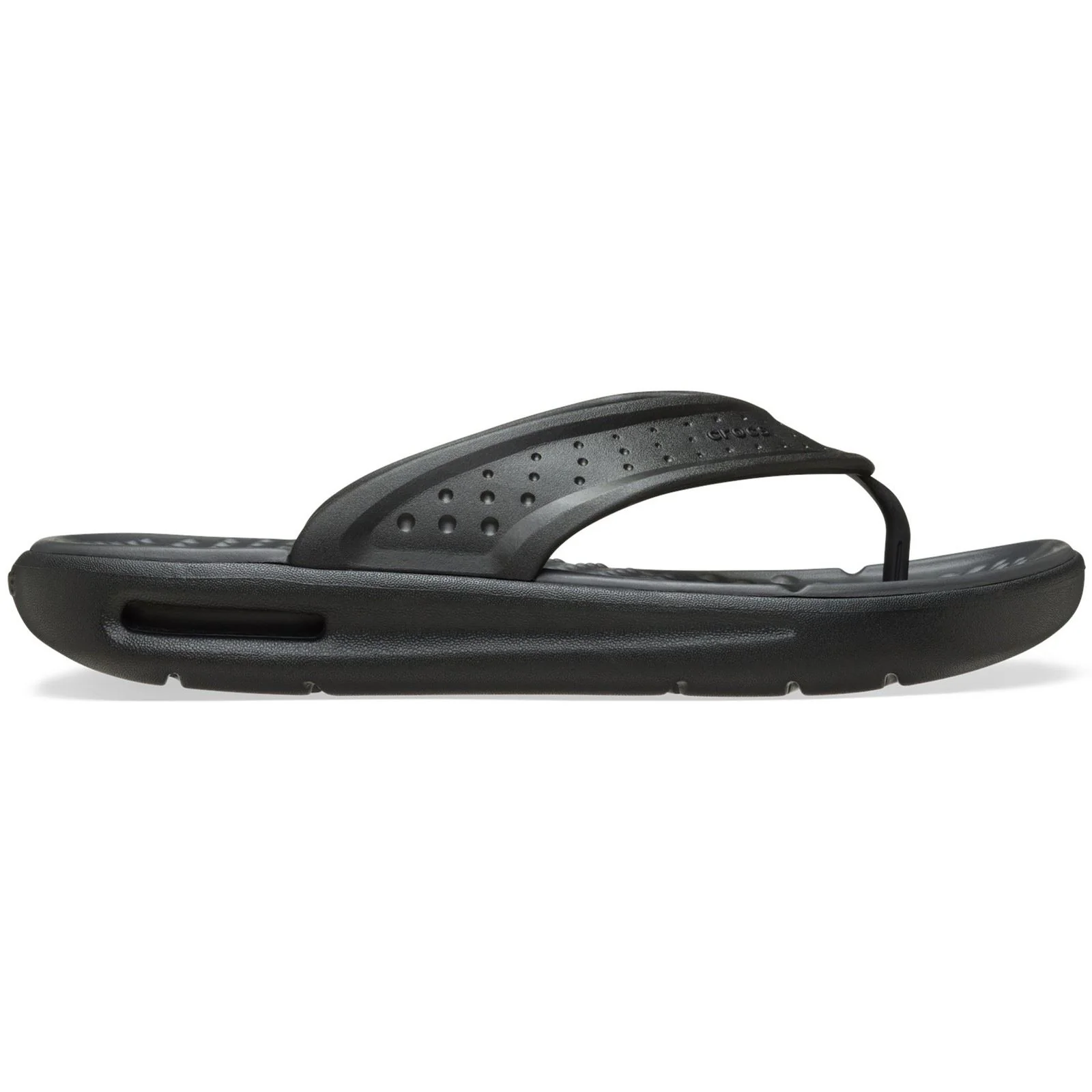 Crocs InMotion Flip Men's Black Sandals - Image 7