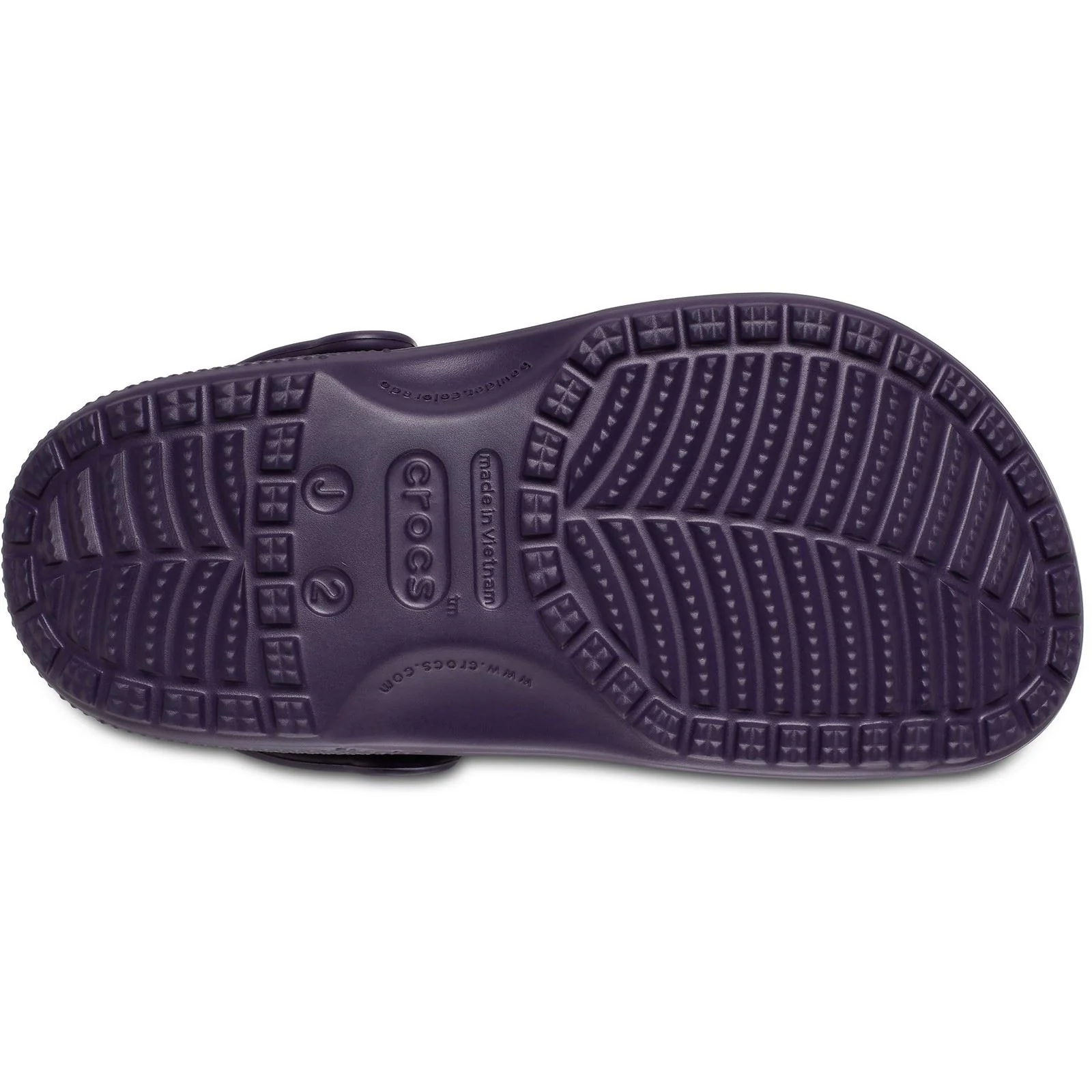 Crocs Kids' Classic Thermoplastic Dark Iris Loafers - Image 4