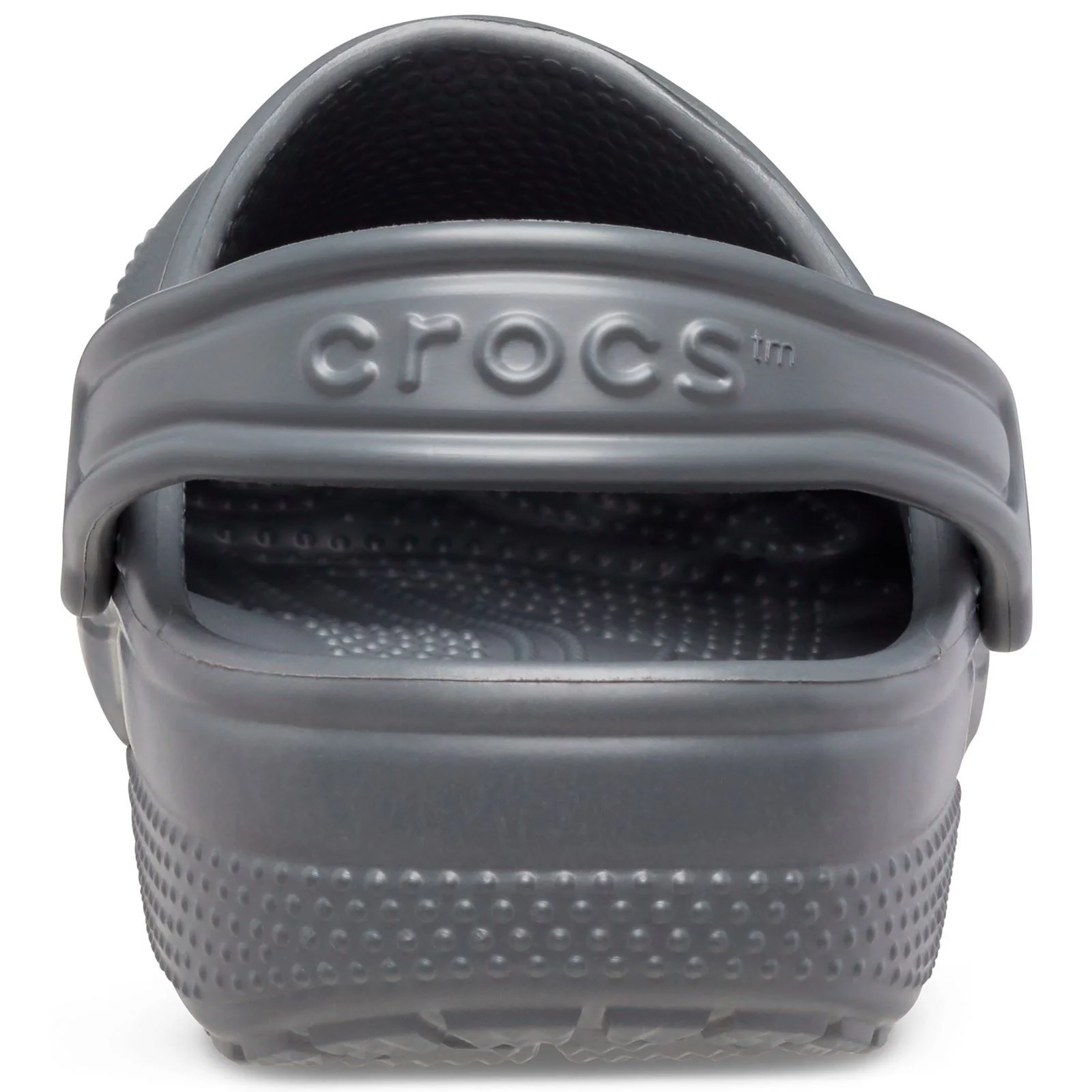 Crocs Kids' Classic Thermoplastic Slate Grey Clogs - Image 2