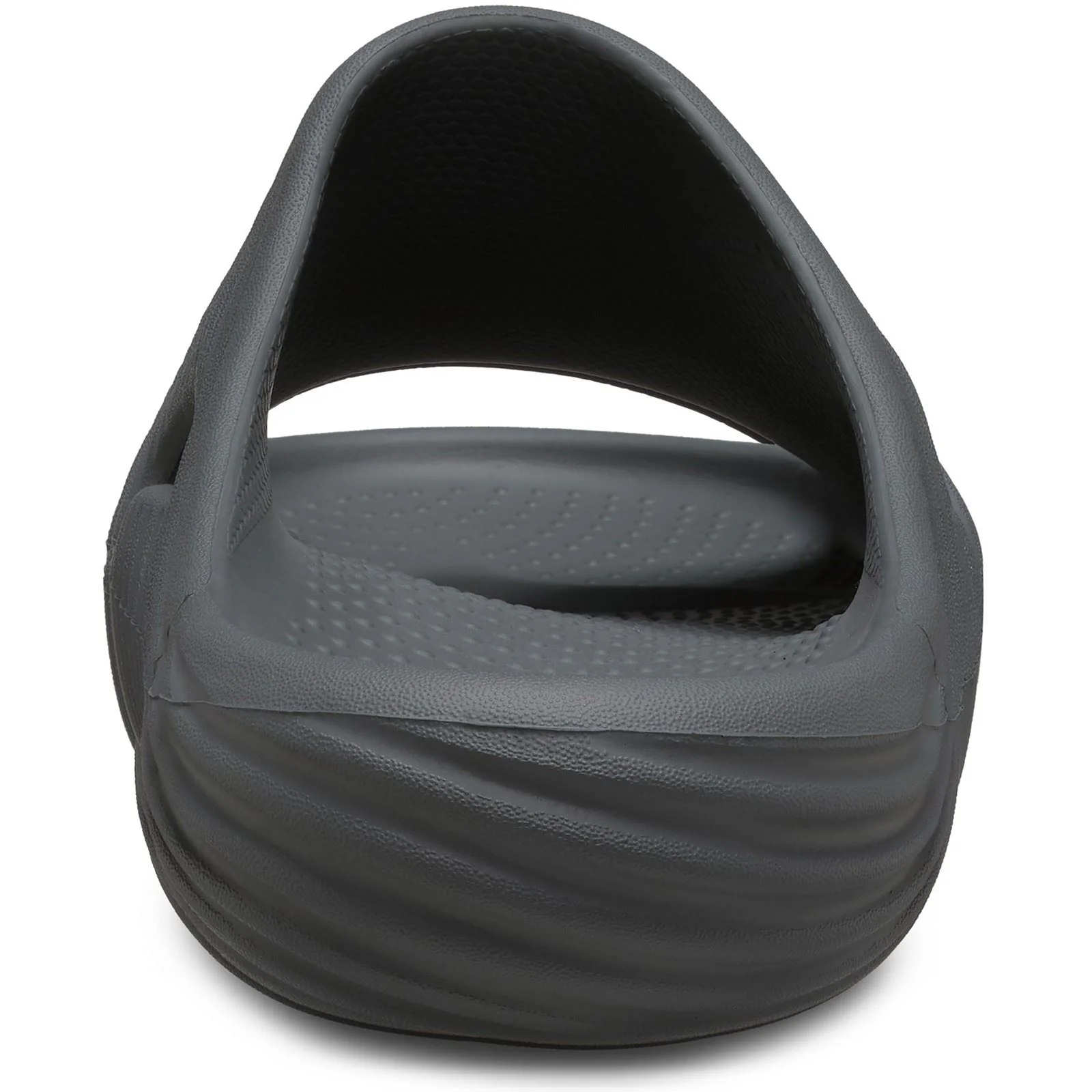 Crocs Mellow Tide Recovery Slide in Slate Grey - Image 2