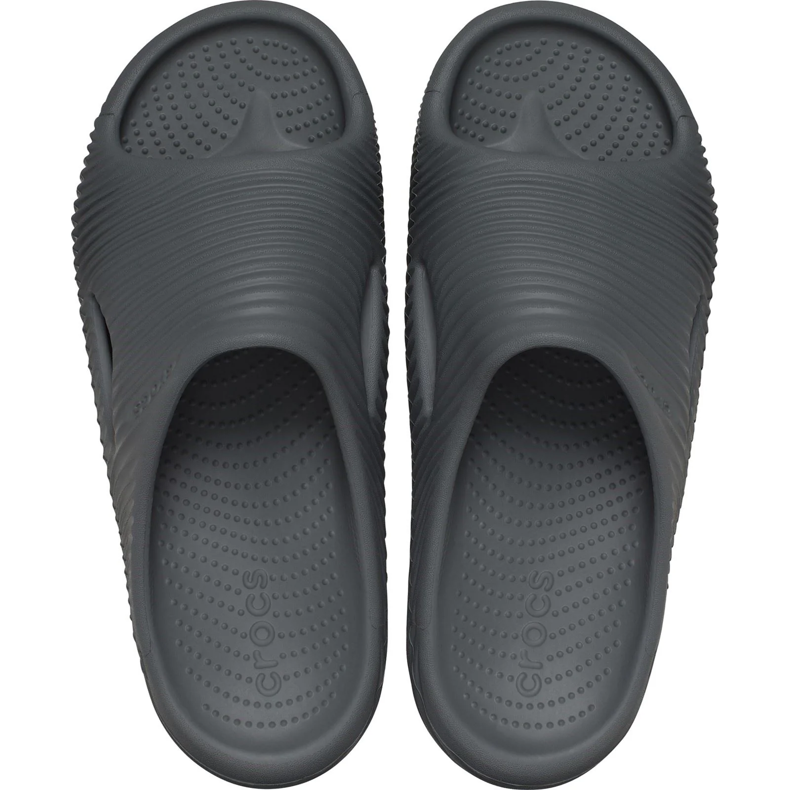 Crocs Mellow Tide Recovery Slide in Slate Grey - Image 5