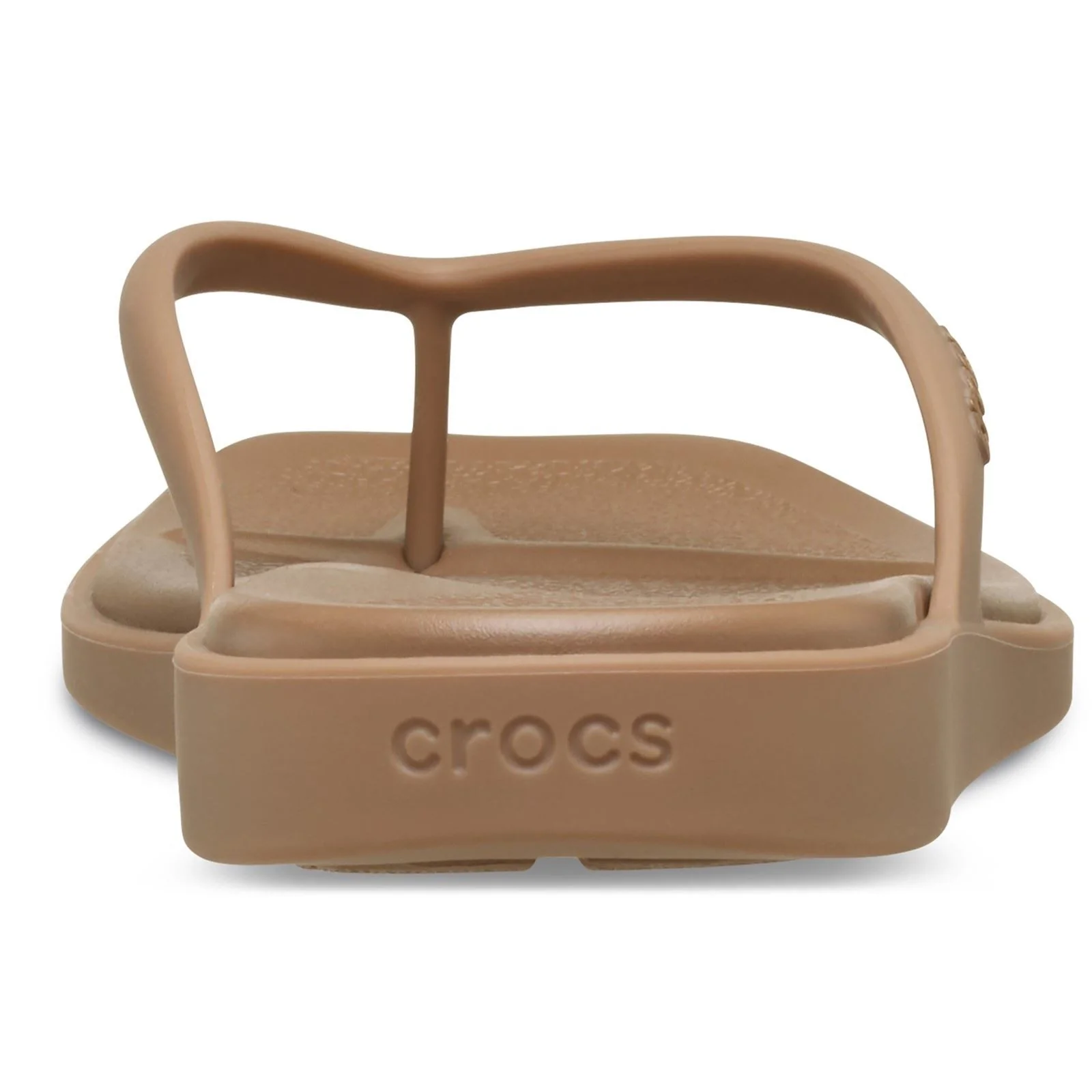 Crocs Miami EVA Women's Milk Chocolate Flip Flops - Image 2