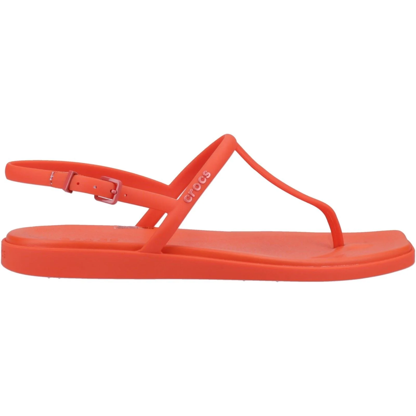 Crocs Women's Miami Thong Flip in Lava - Image 5