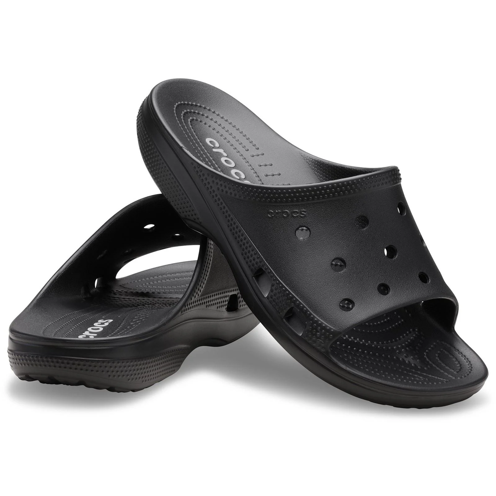 Crocs Saturday EVA Women's Black Slides - Image 3