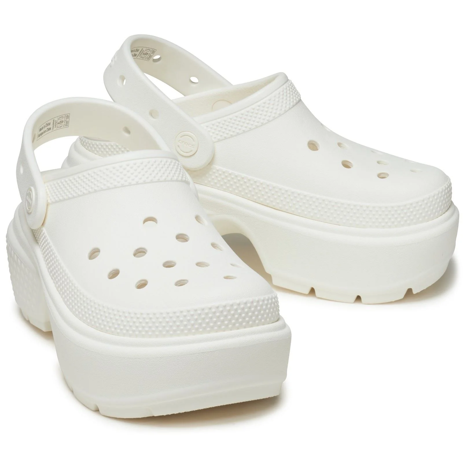 Crocs Stomp Clog in Chalk - Image 3