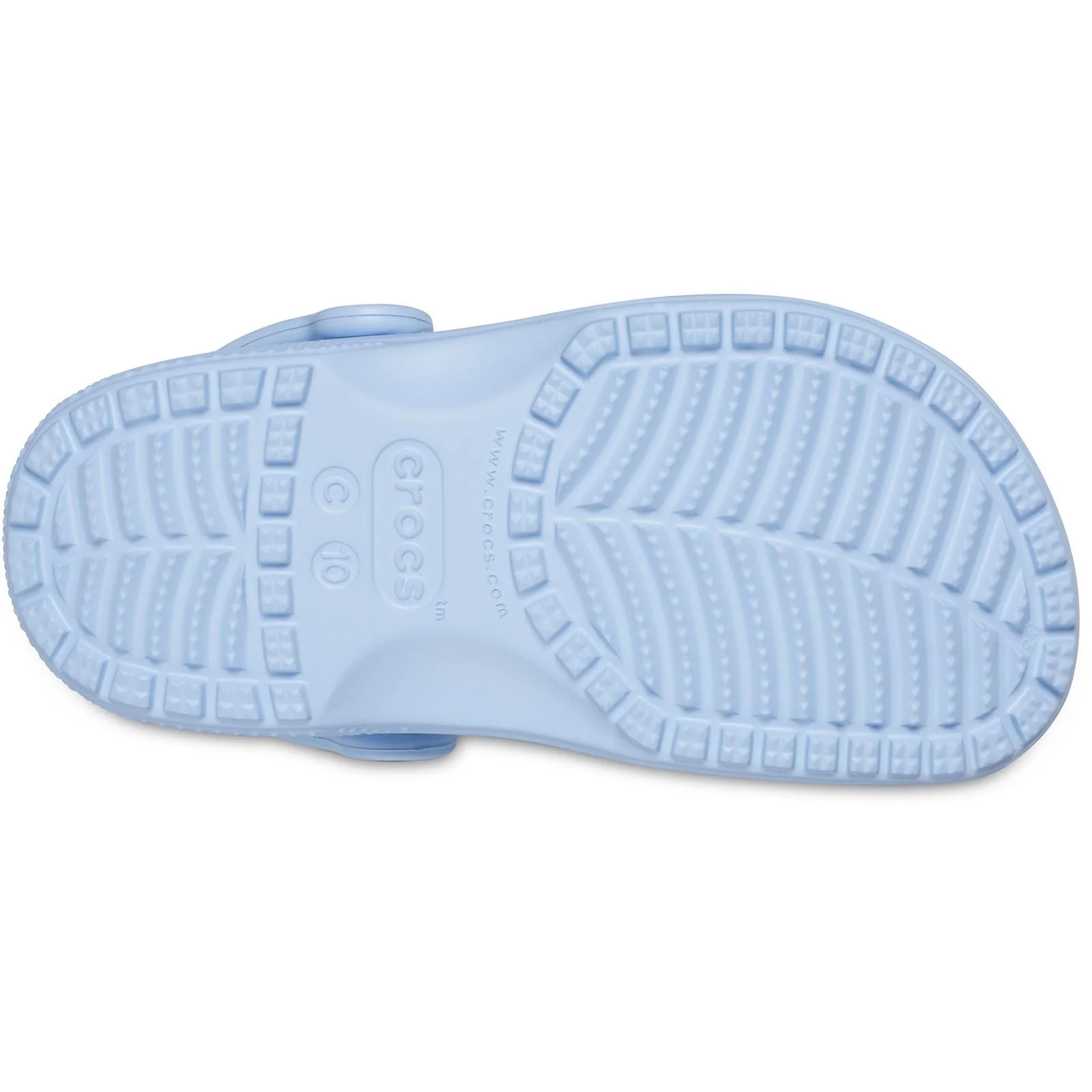Crocs Toddler Classic Clog Thermoplastic Blue Calcite Loafers - Image 4