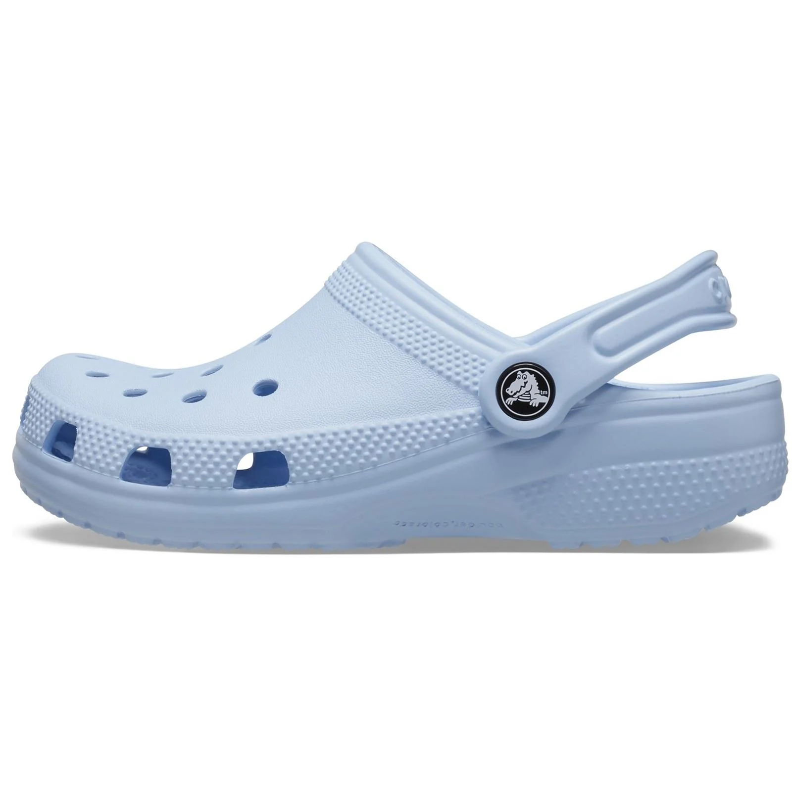 Crocs Toddler Classic Clog Thermoplastic Blue Calcite Loafers - Image 6
