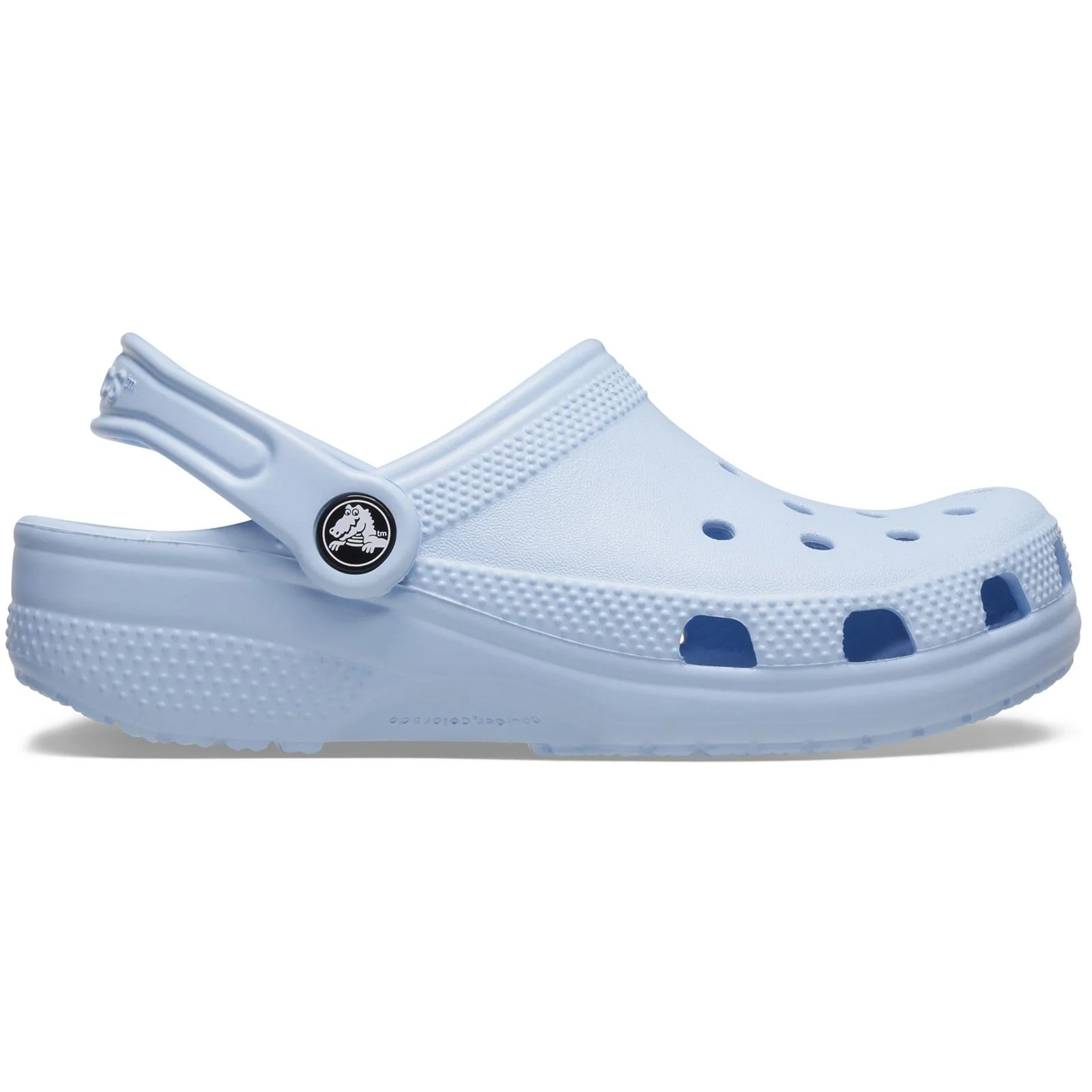 Crocs Toddler Classic Clog Thermoplastic Blue Calcite Loafers - Image 7