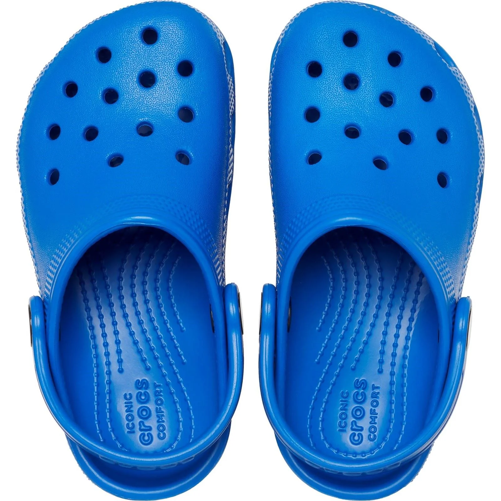 Crocs Toddler Classic Thermoplastic Blue Bolt Loafers - Image 5