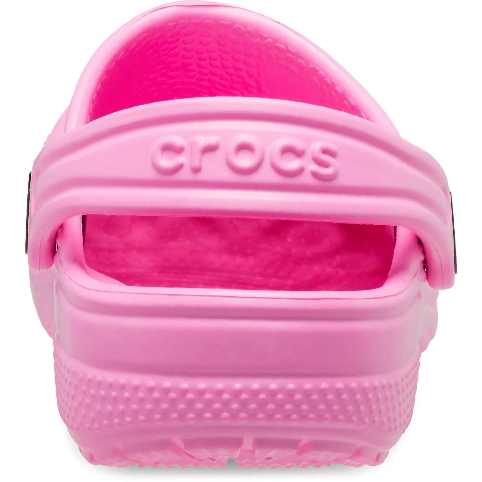 Crocs Toddler Classic Thermoplastic Taffy Pink Loafers - Image 2