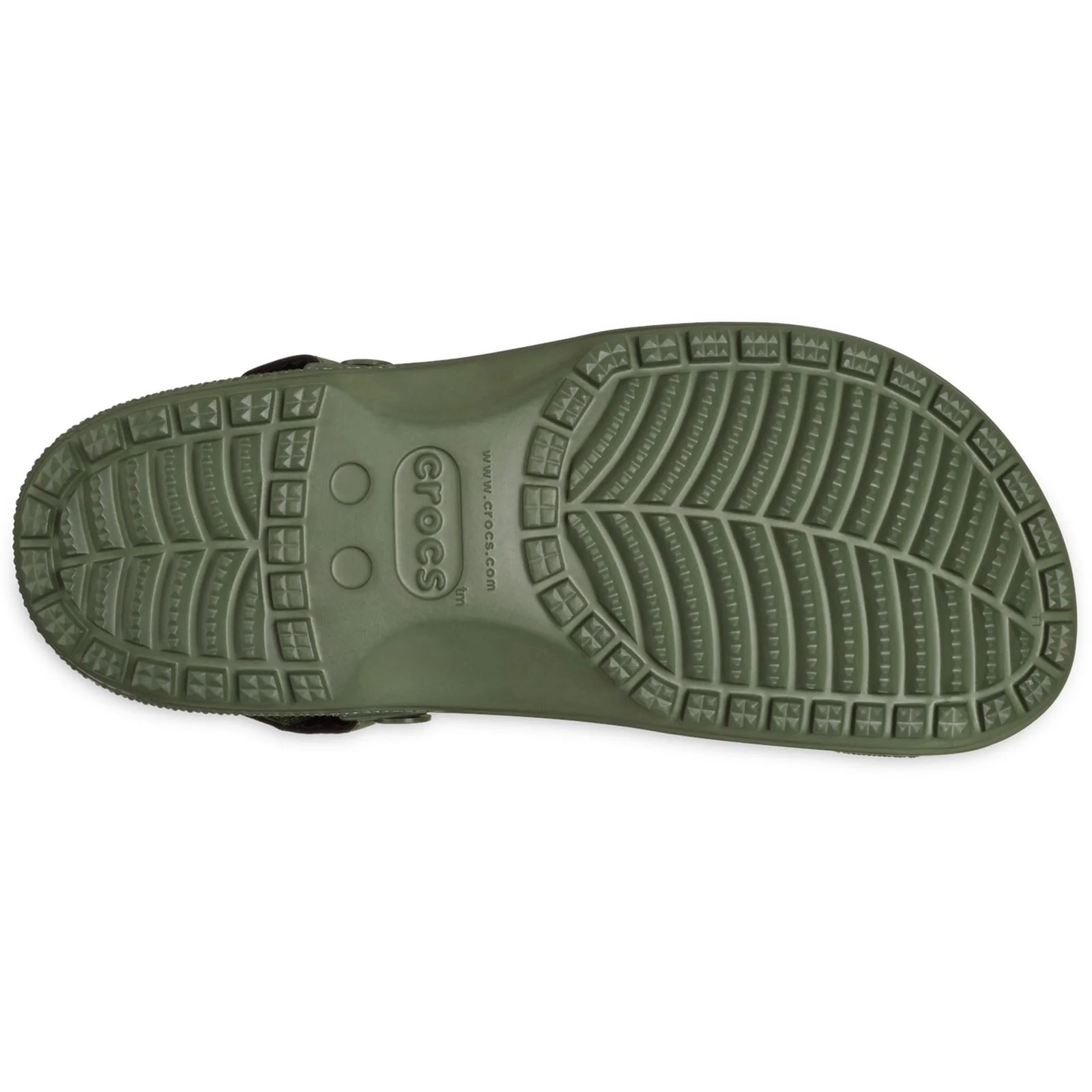 Crocs Yukon Vista II Polyurethane Men's Army Green Clogs - Image 4