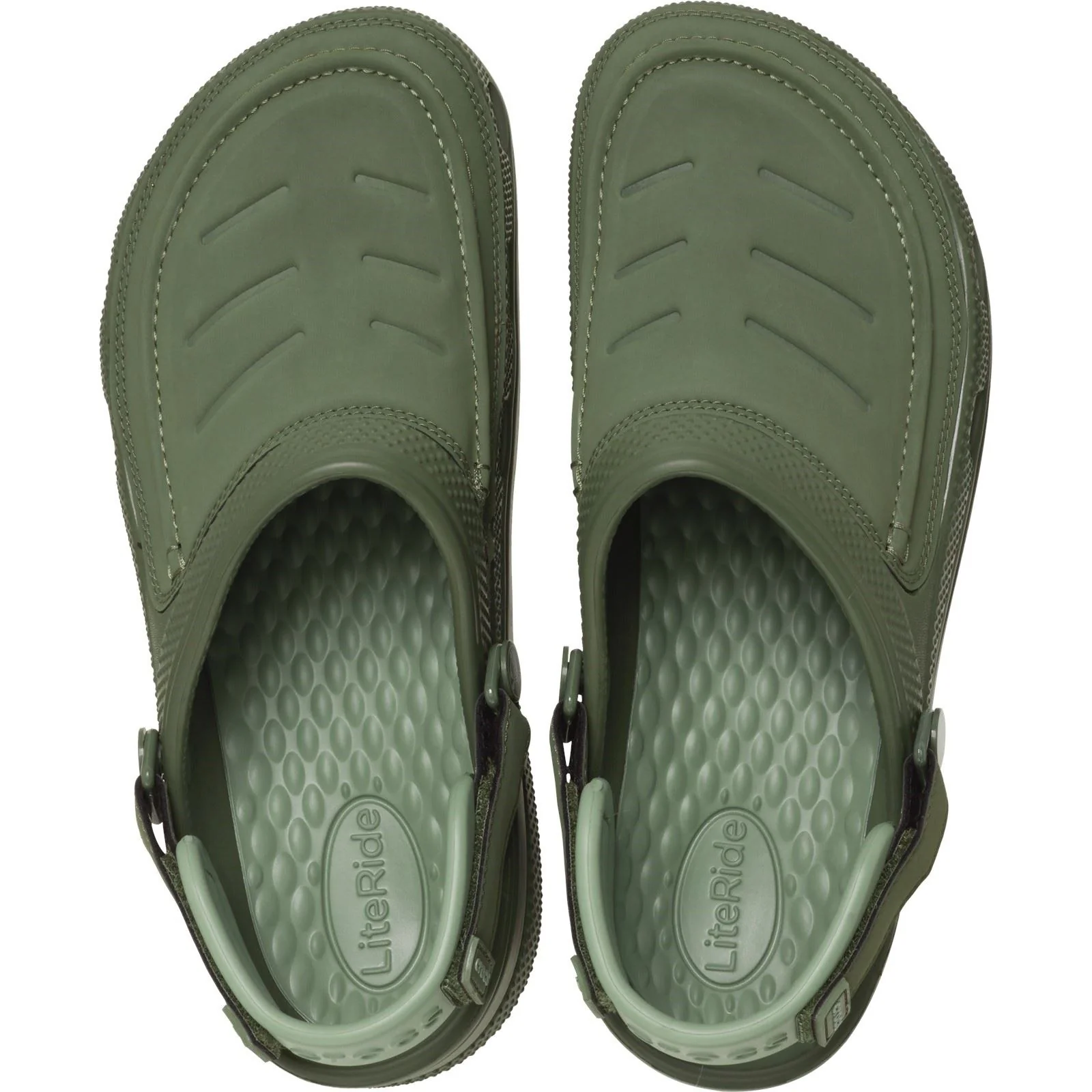 Crocs Yukon Vista II Polyurethane Men's Army Green Clogs - Image 5