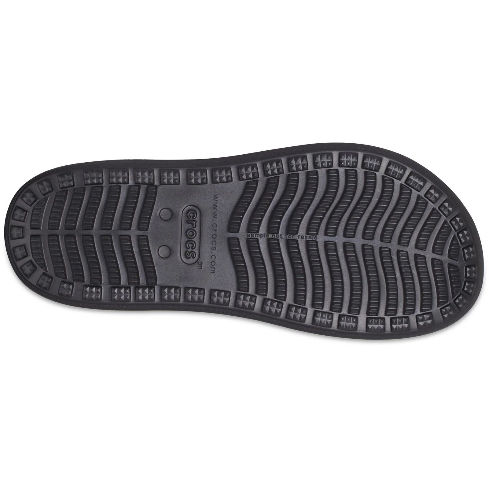 Crocs Yukon Vista II Polyurethane Men's Black Flip Flops - Image 4