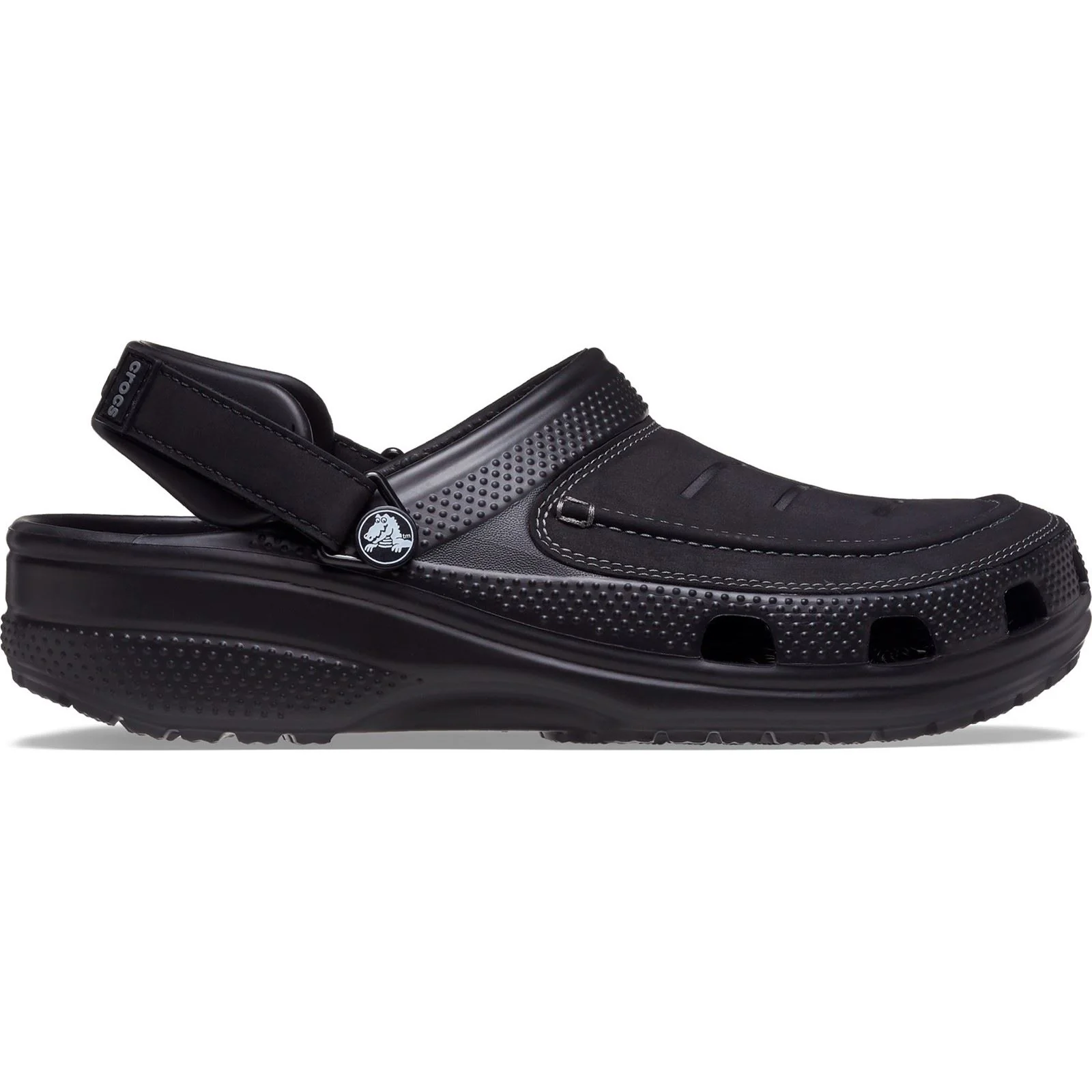 Crocs Men's Yukon Vista II Clog in Black/Slate Grey - Image 6