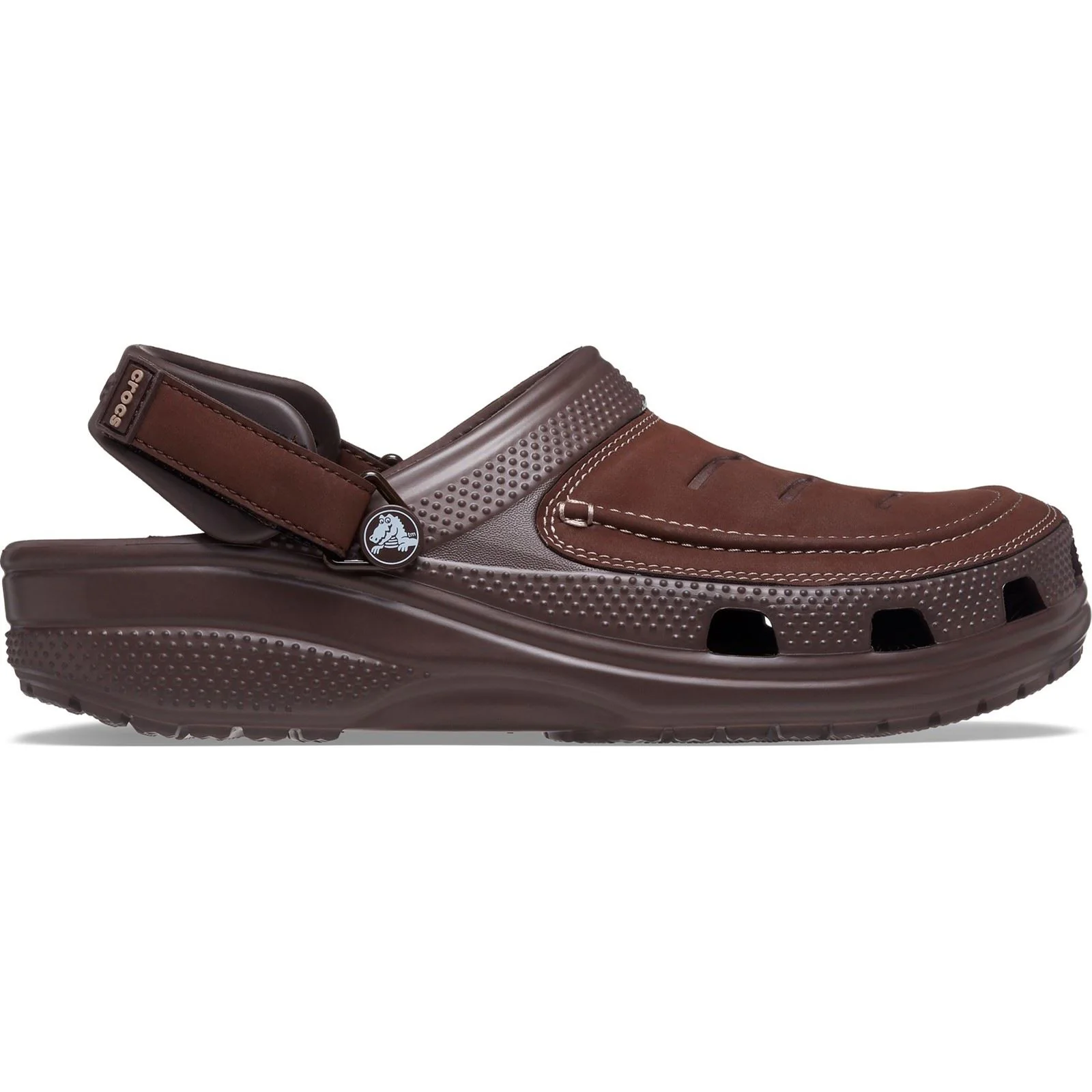 Crocs Men's Yukon Vista II Clog in Espresso/Mushroom - Image 6