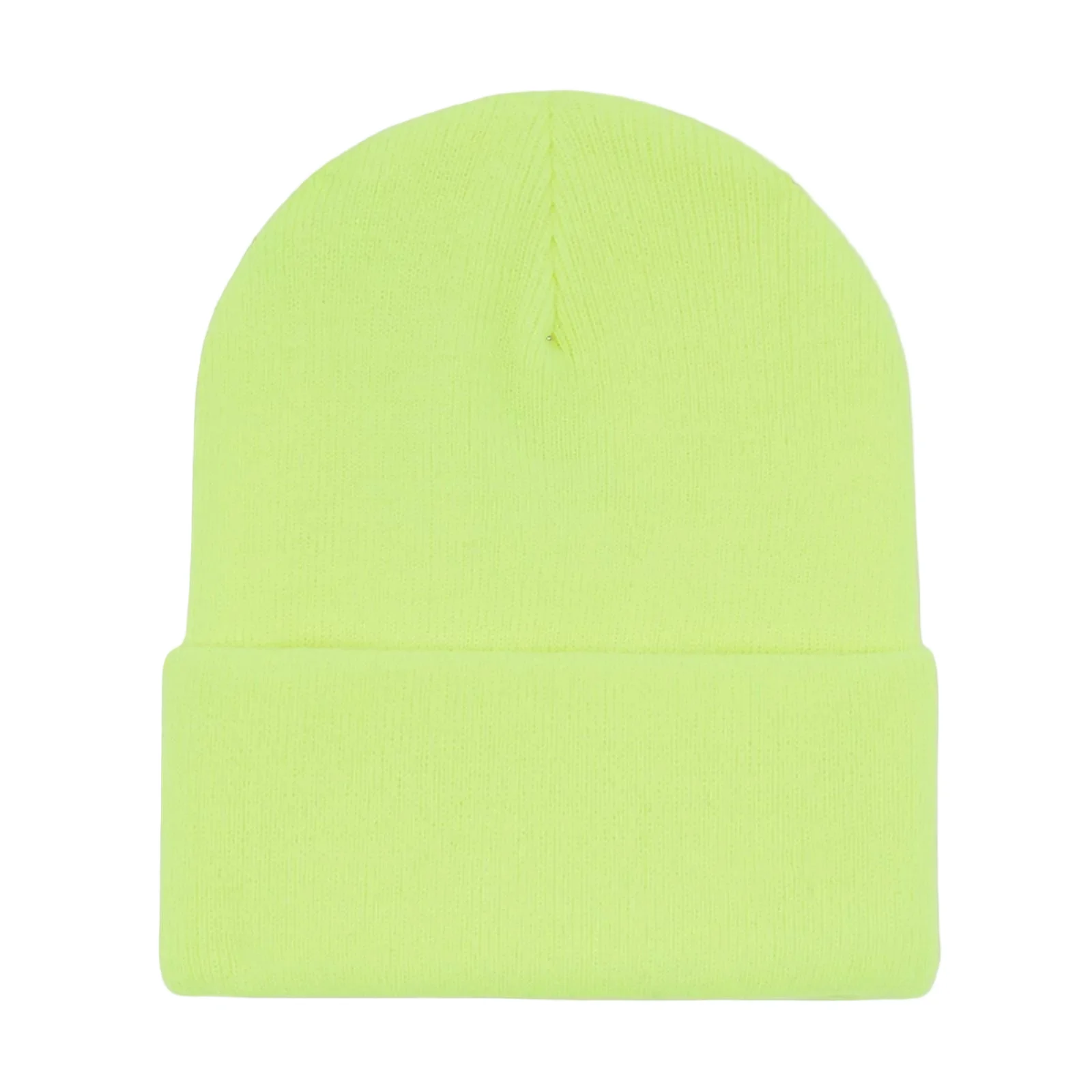 Dickies Acrylic Cuffed Unisex Adults's Yellow Beanie Hat - Image 2