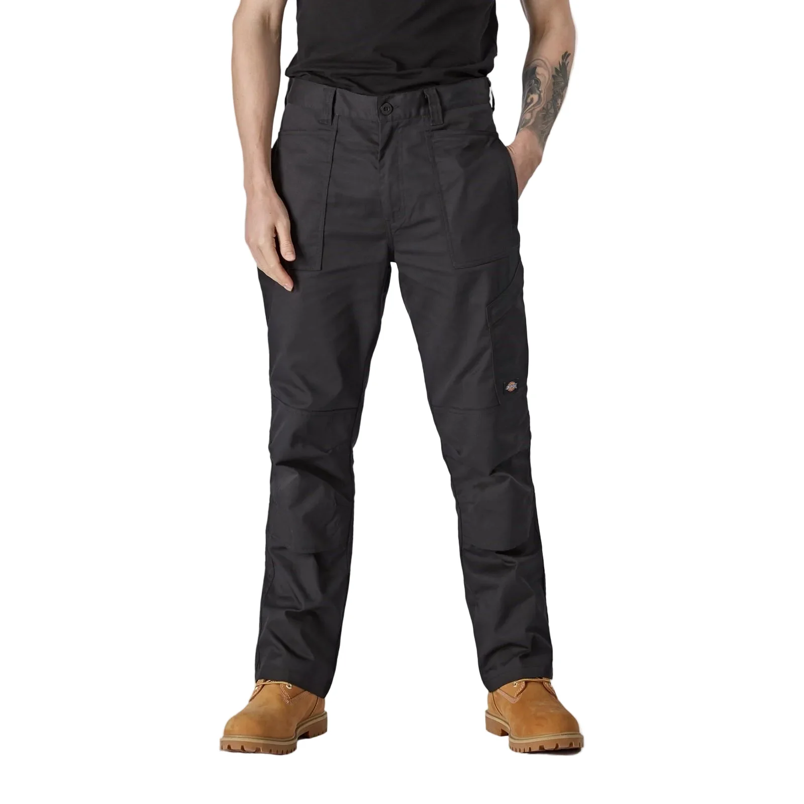 Dickies Action Flex Polyester Men's Black Outdoor Trousers