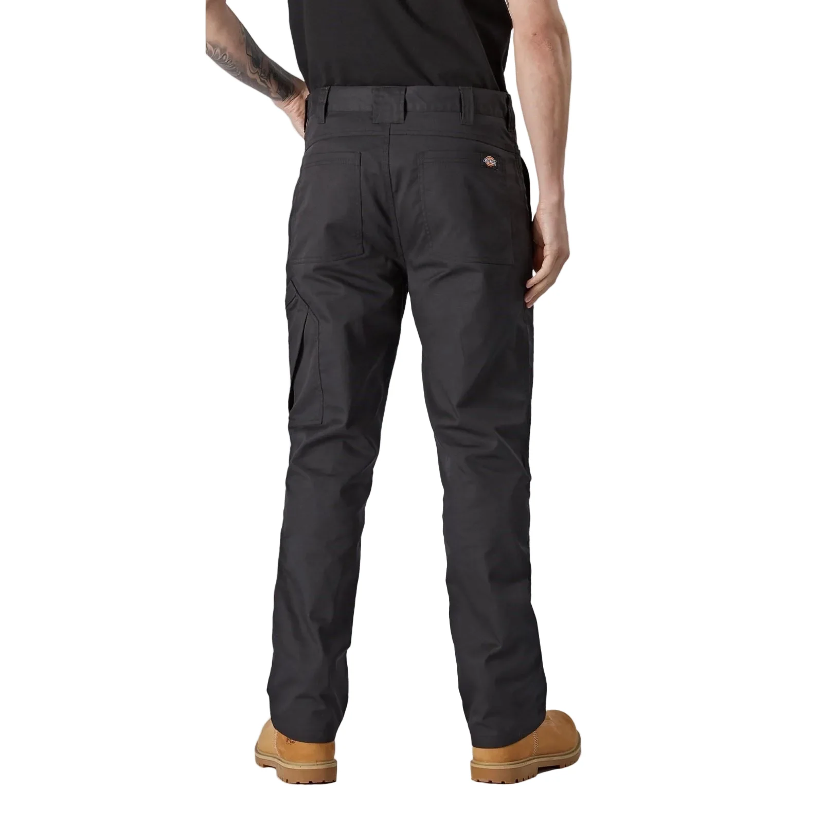 Dickies Action Flex Polyester Men's Black Outdoor Trousers - Image 2