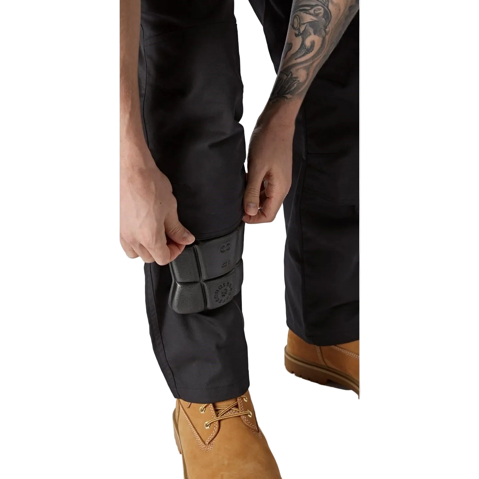 Dickies Action Flex Polyester Men's Black Outdoor Trousers - Image 9
