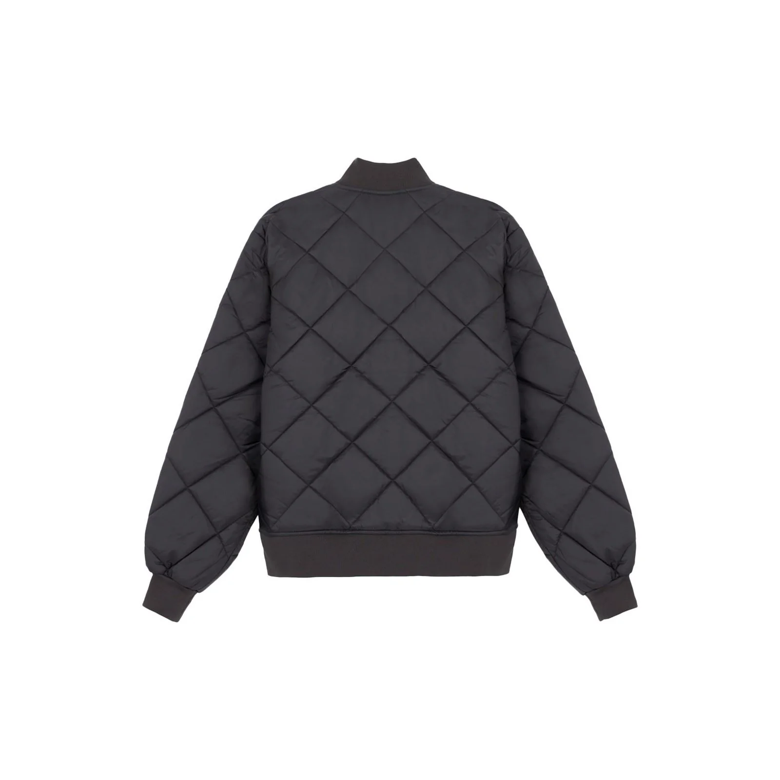 Dickies Men's Diamond Quilted Nylon Jacket in Black - Image 8