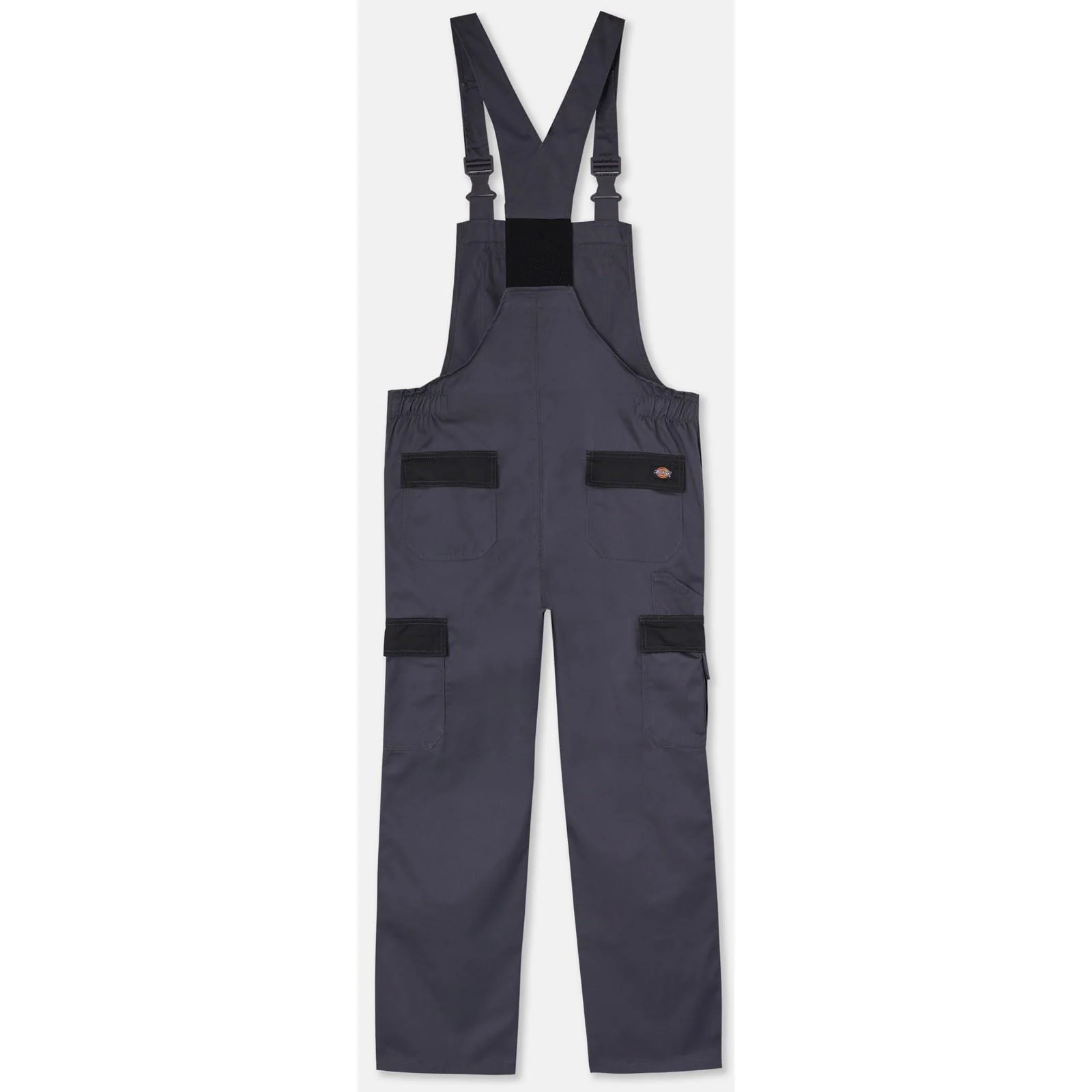 Dickies Everyday Bib and Brace Polyester Men's Grey Work Overall - Image 4