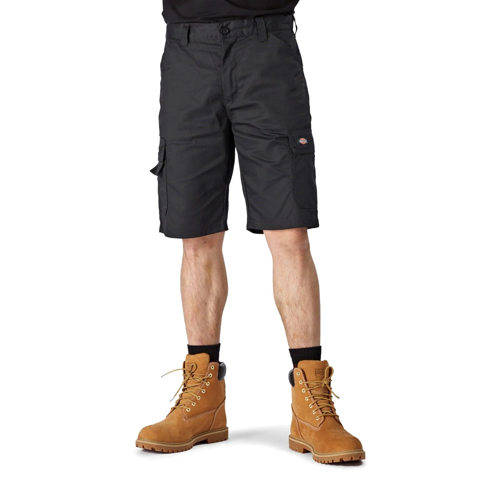 Dickies Everyday Polyester Men's Black Knee-Length Shorts - Image 10